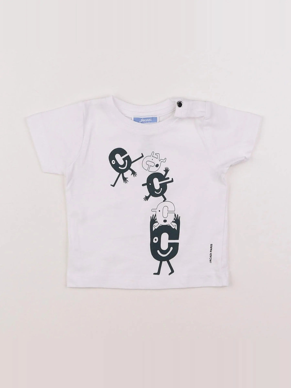 Jacadi - tee-shirt blanc - 6 mois