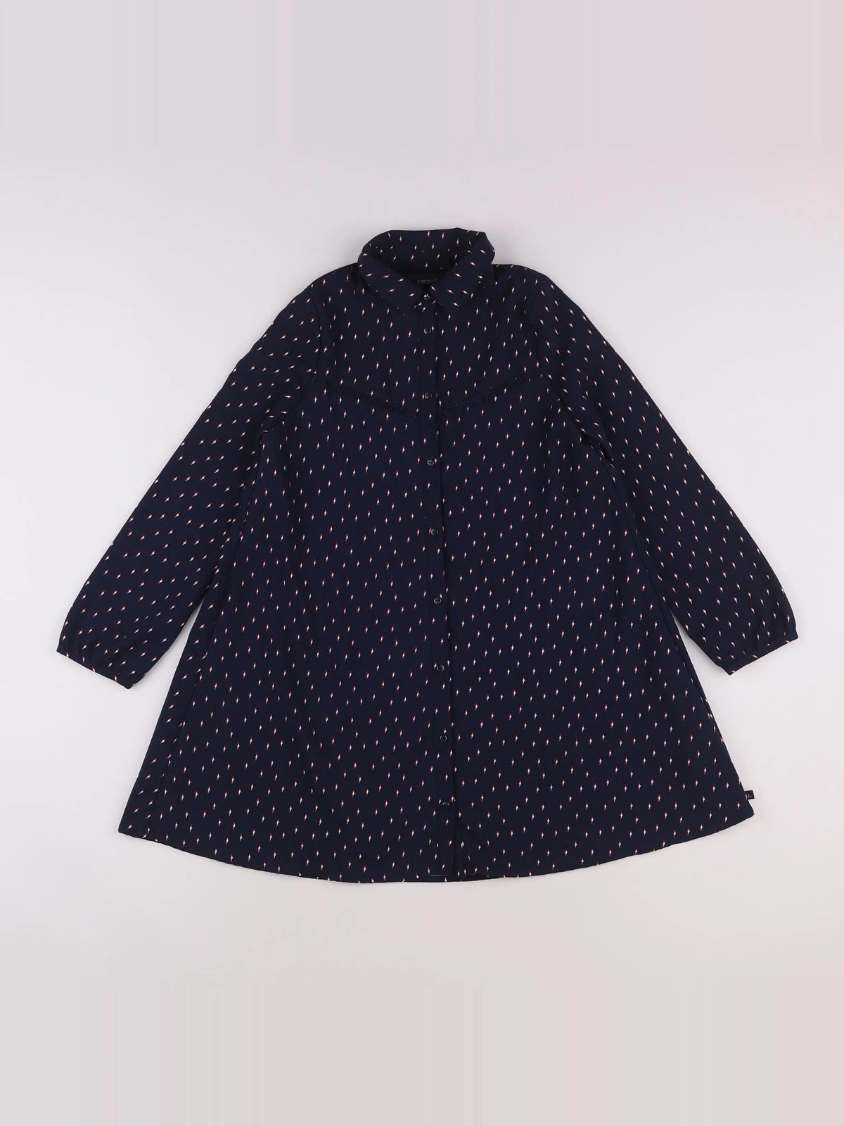 IKKS - robe bleu - 10 ans