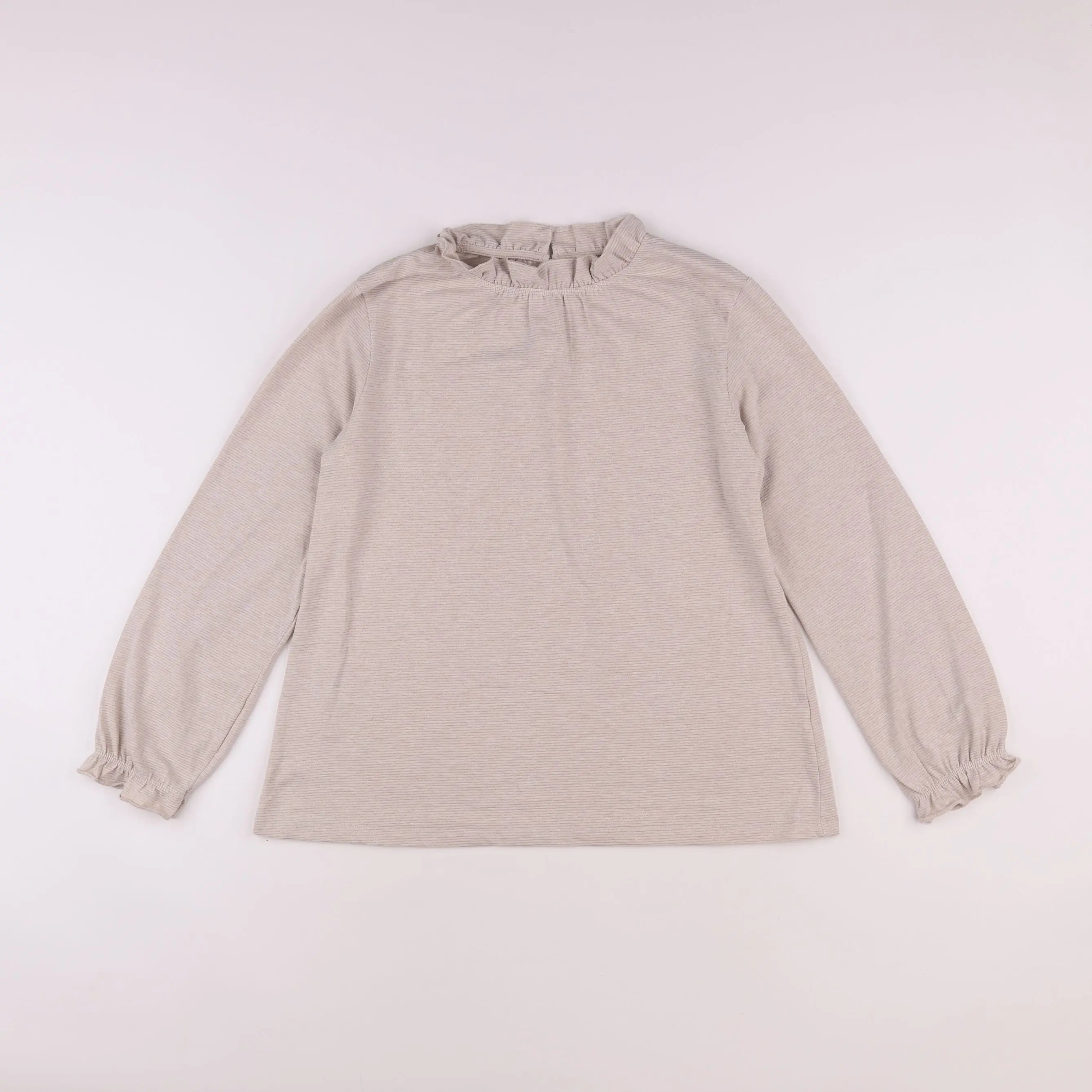 Vertbaudet - tee-shirt beige - 14 ans