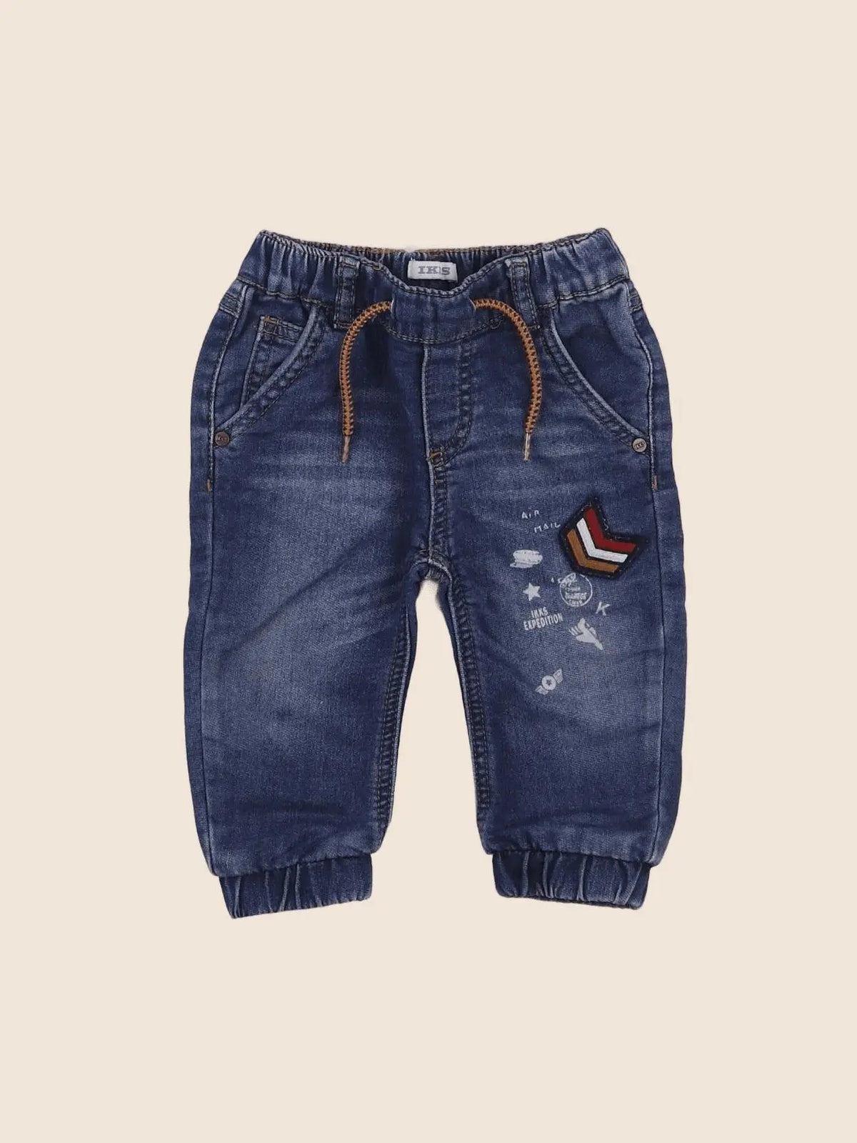 IKKS - jean bleu - 12 mois