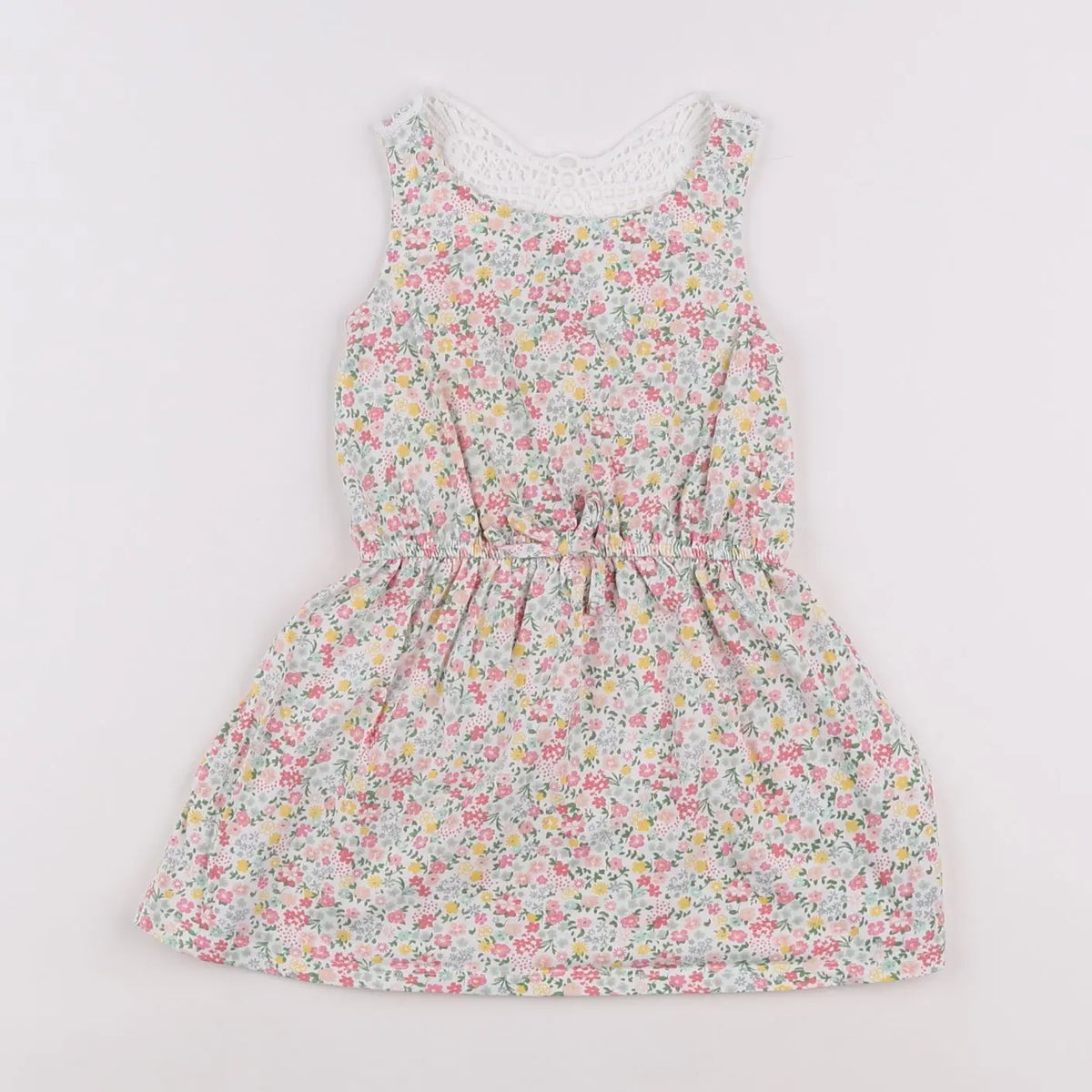 Vertbaudet - robe multicolore - 2 ans