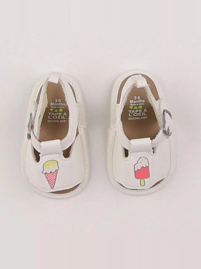 Tape à l'oeil - chaussons beige - pointure 17