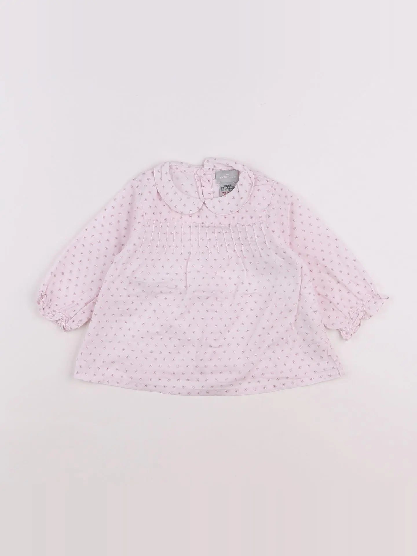 Cyrillus - blouse rose - 6 mois