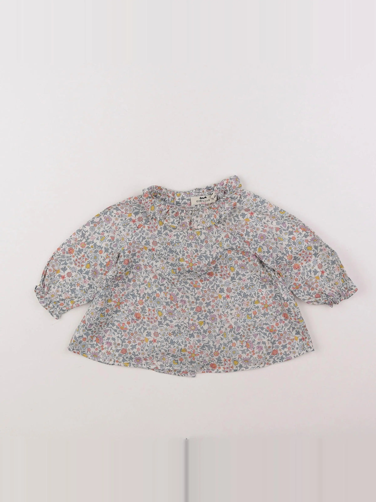 Cyrillus - blouse multicolore - 9 mois