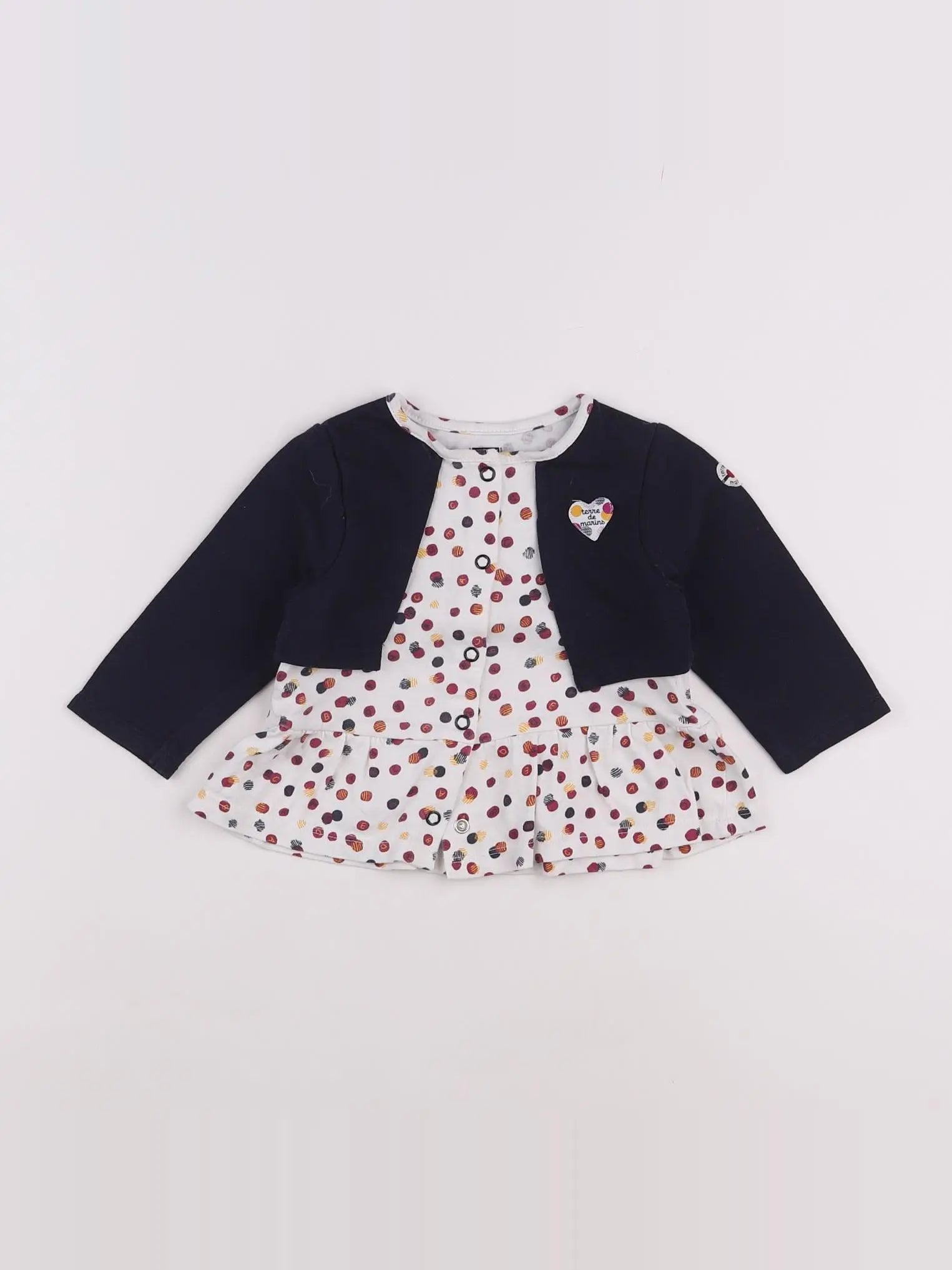 Terre de marins - tee-shirt bleu - 6 mois