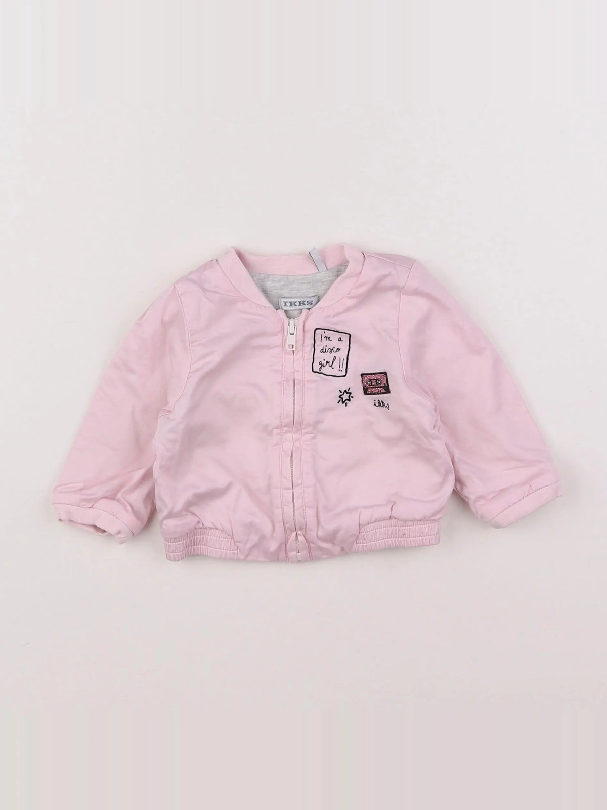 IKKS - veste rose - 6 mois