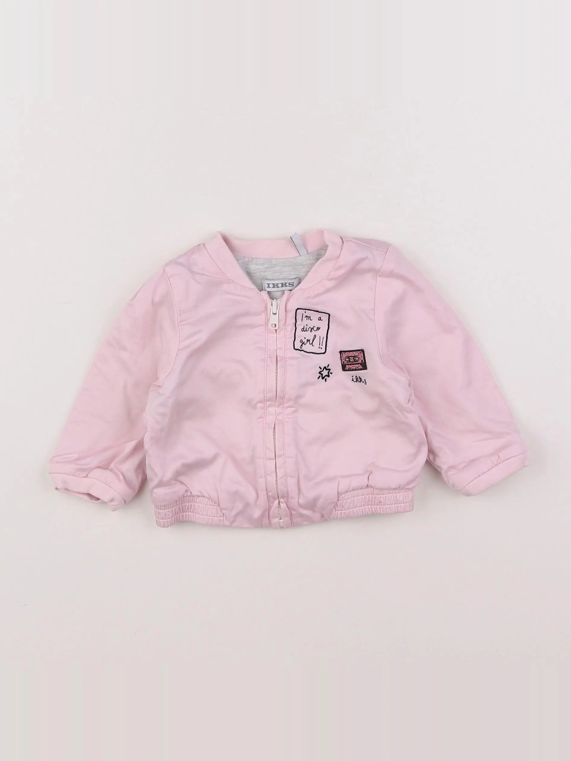 IKKS - veste rose - 6 mois