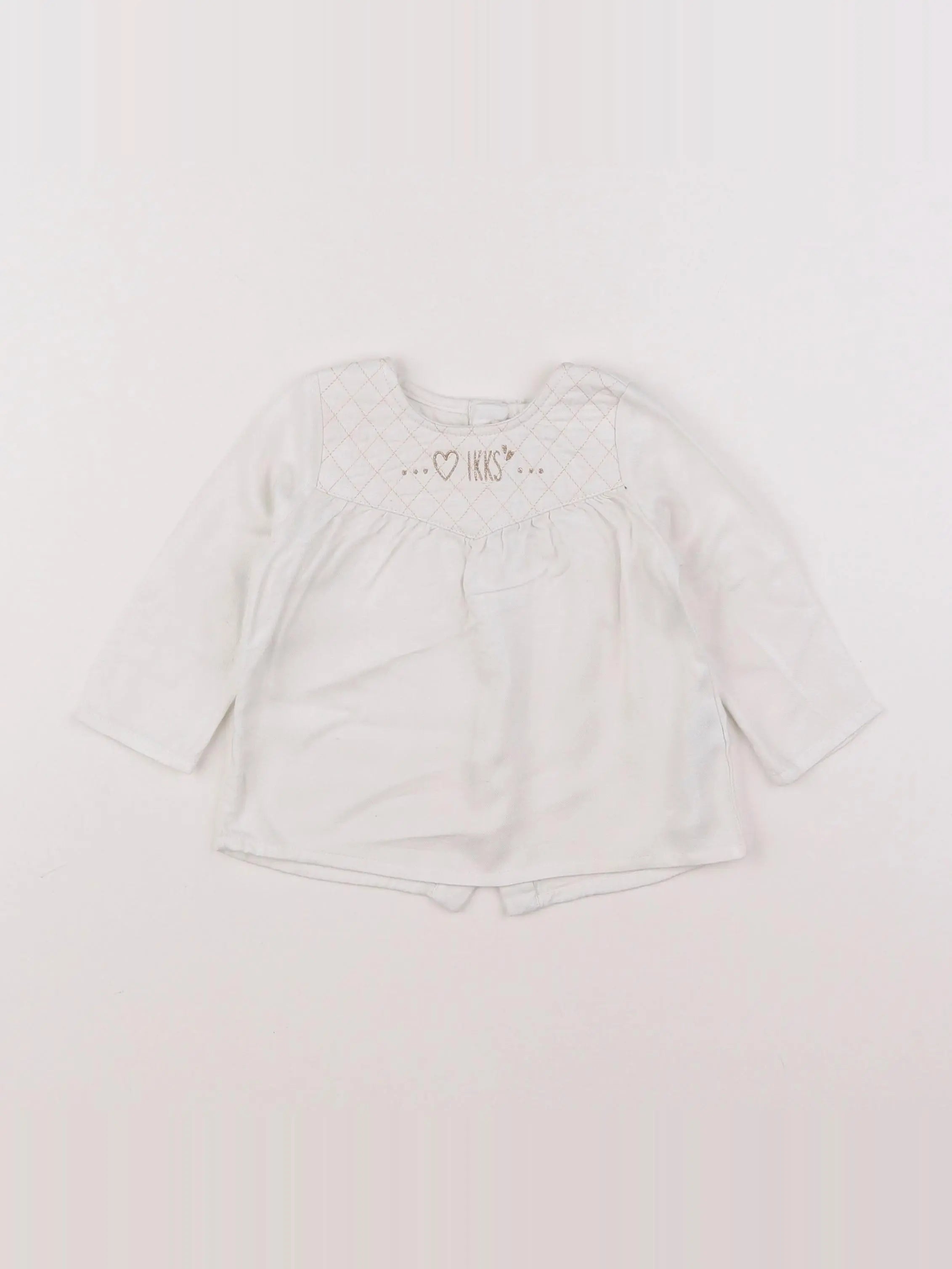 IKKS - blouse beige - 12 mois