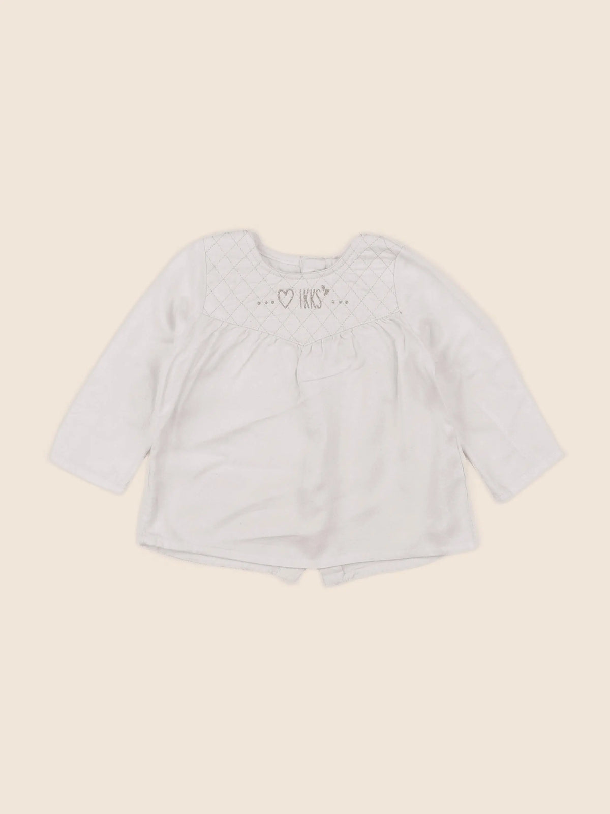 IKKS - blouse beige - 12 mois
