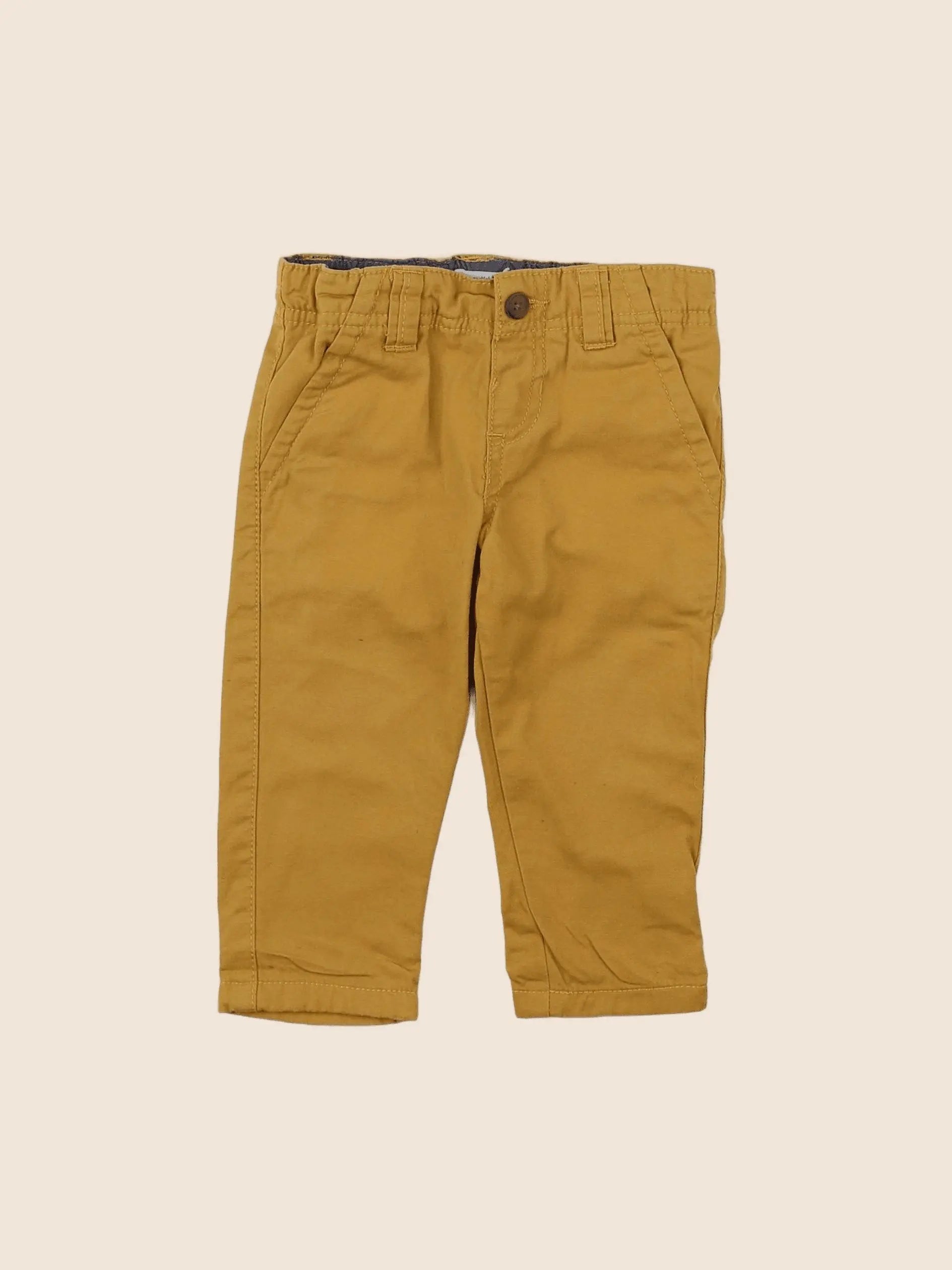 Boutchou - pantalon jaune - 6 mois
