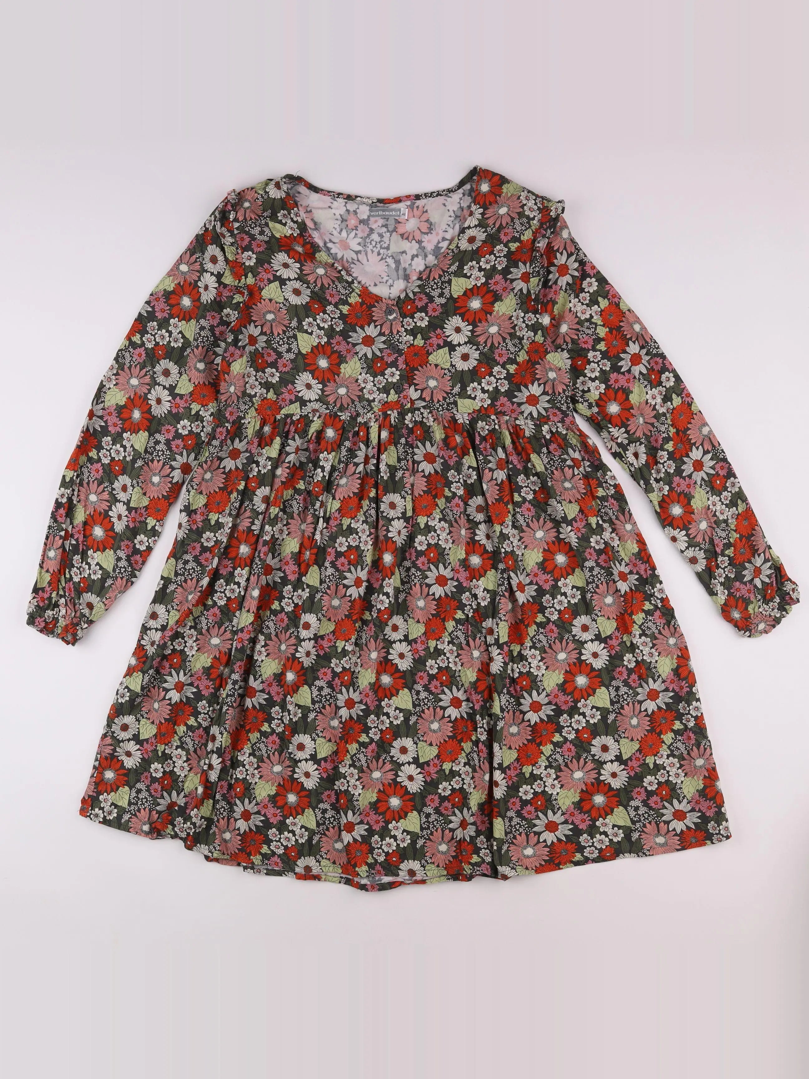 Vertbaudet - robe multicolore - 42