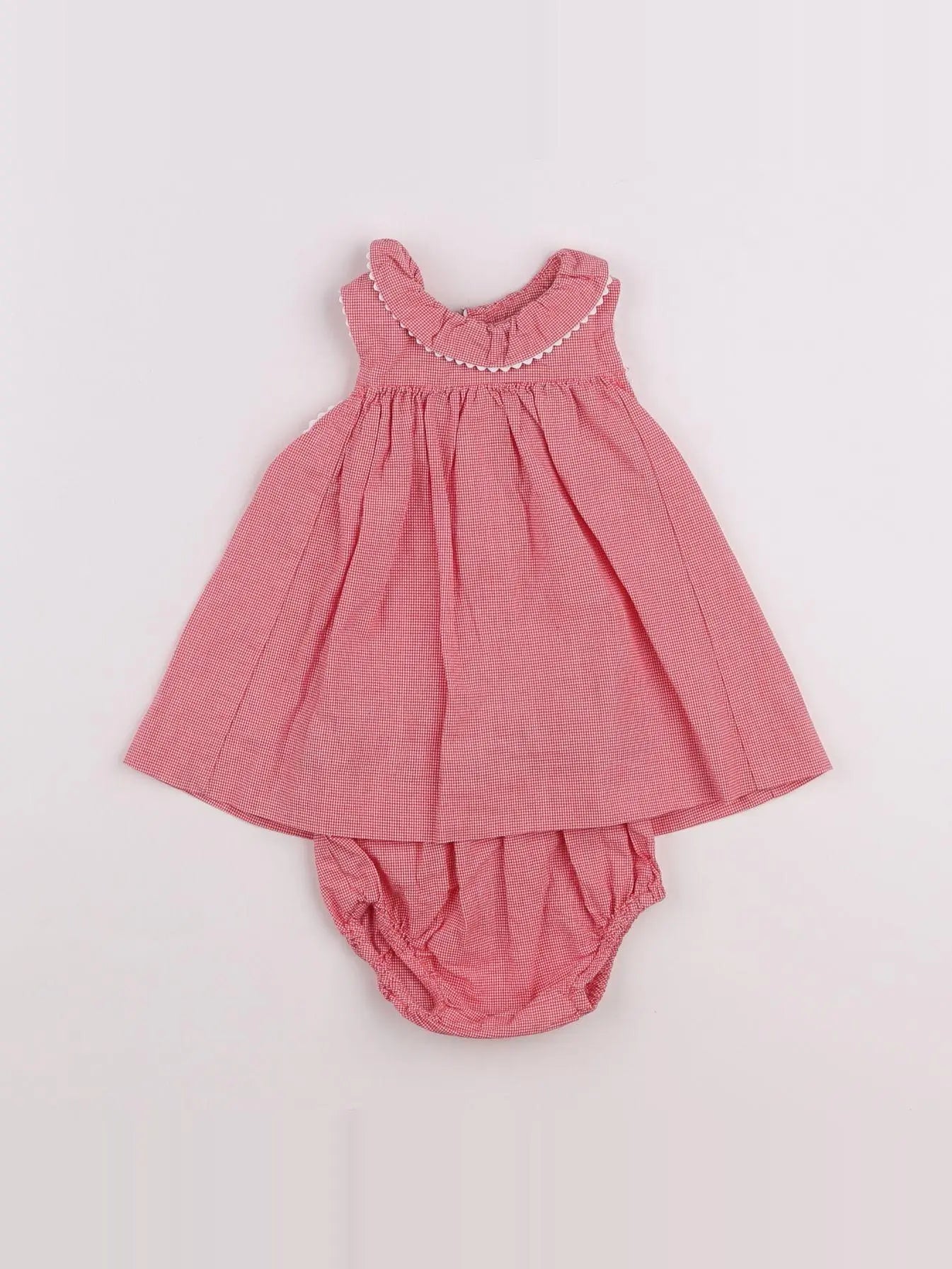 Jacadi - robe rouge - 3 mois