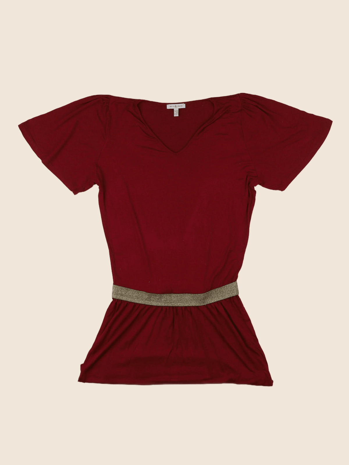 Envie de fraise - robe rouge - 36 à 38