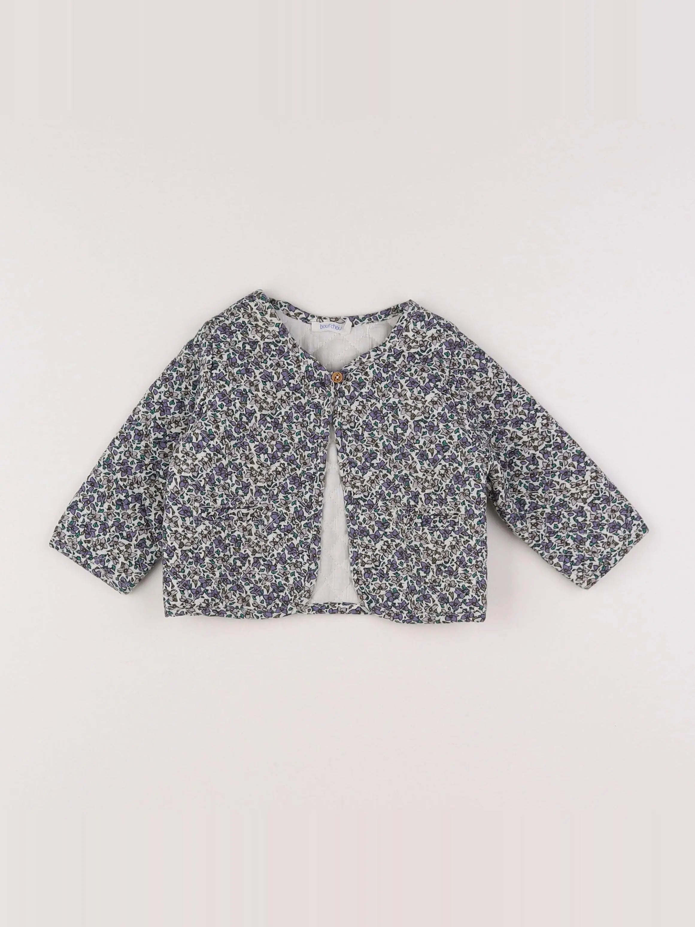 Boutchou - veste bleu - 6 mois