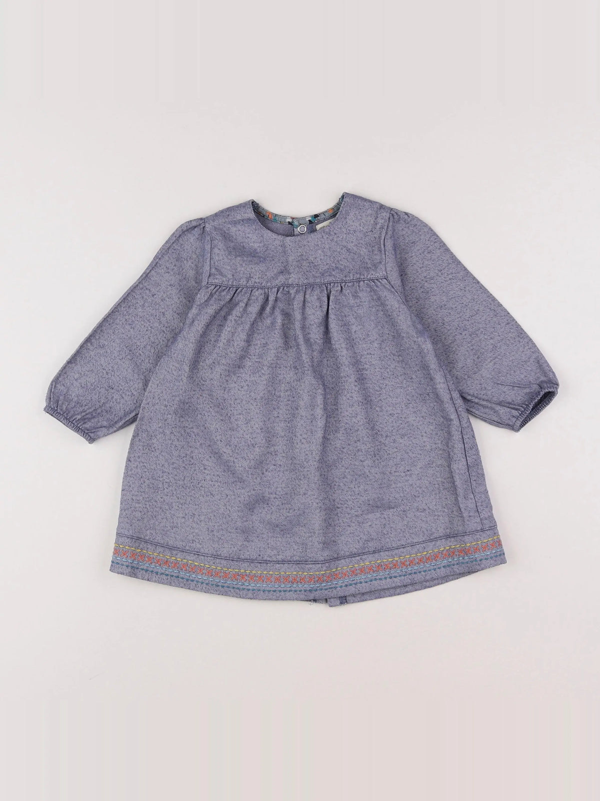 Moulin Roty - robe bleu - 12 mois