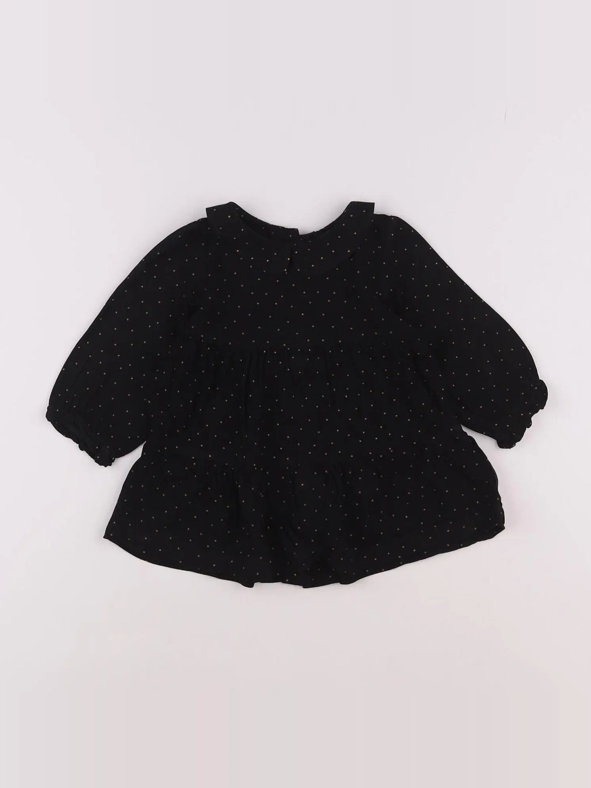 Vertbaudet - robe noir - 6 mois