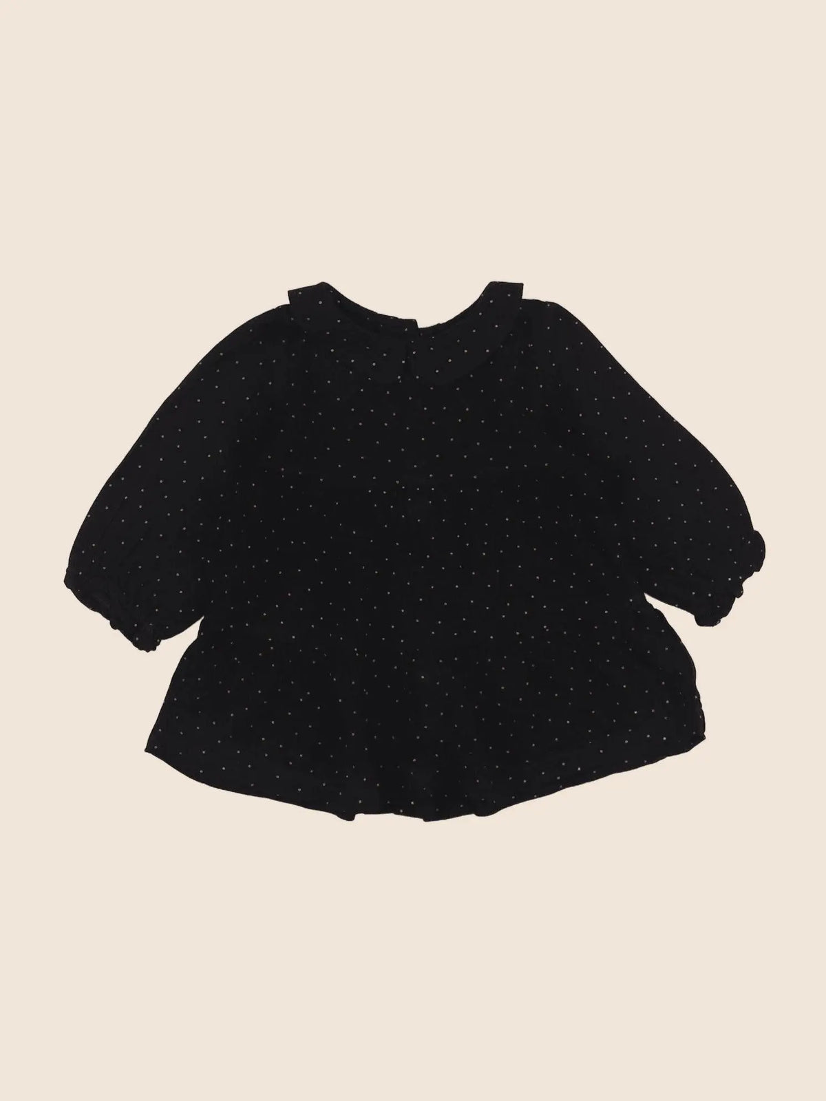 Vertbaudet - robe noir - 6 mois