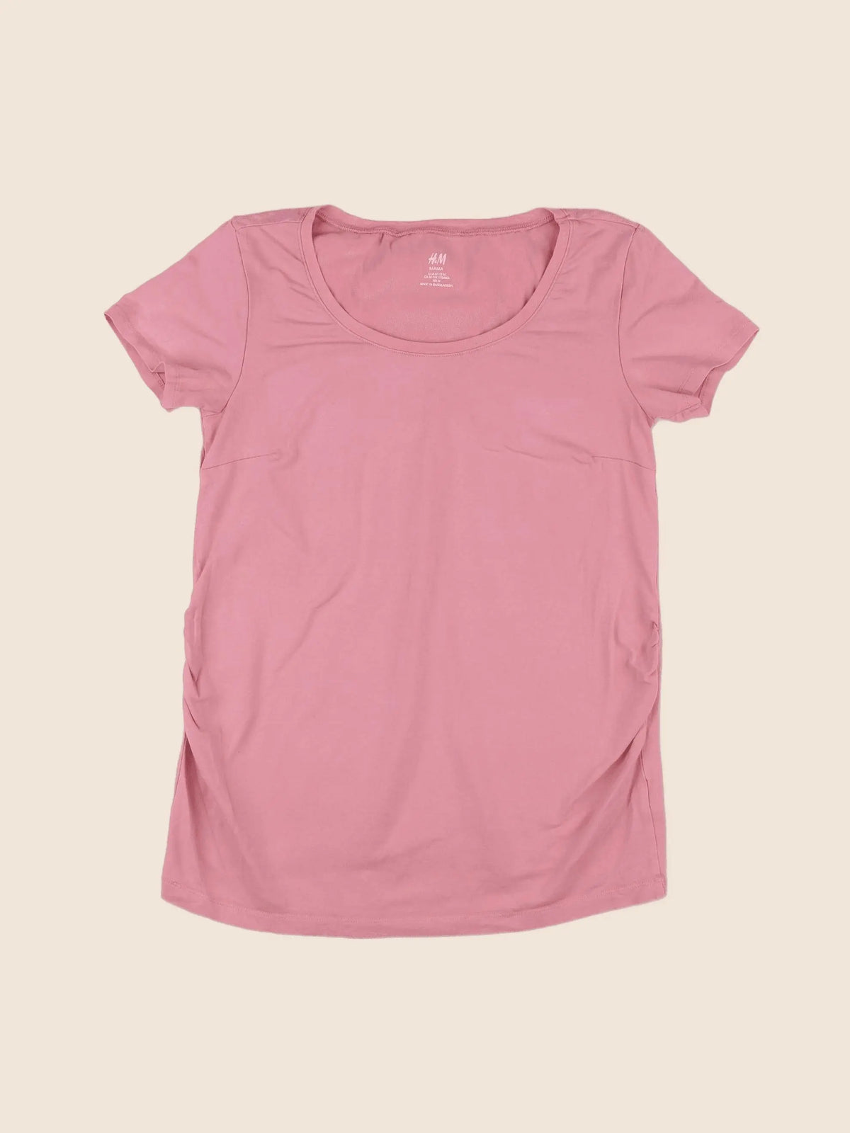 H&M - tee-shirt rose - 40