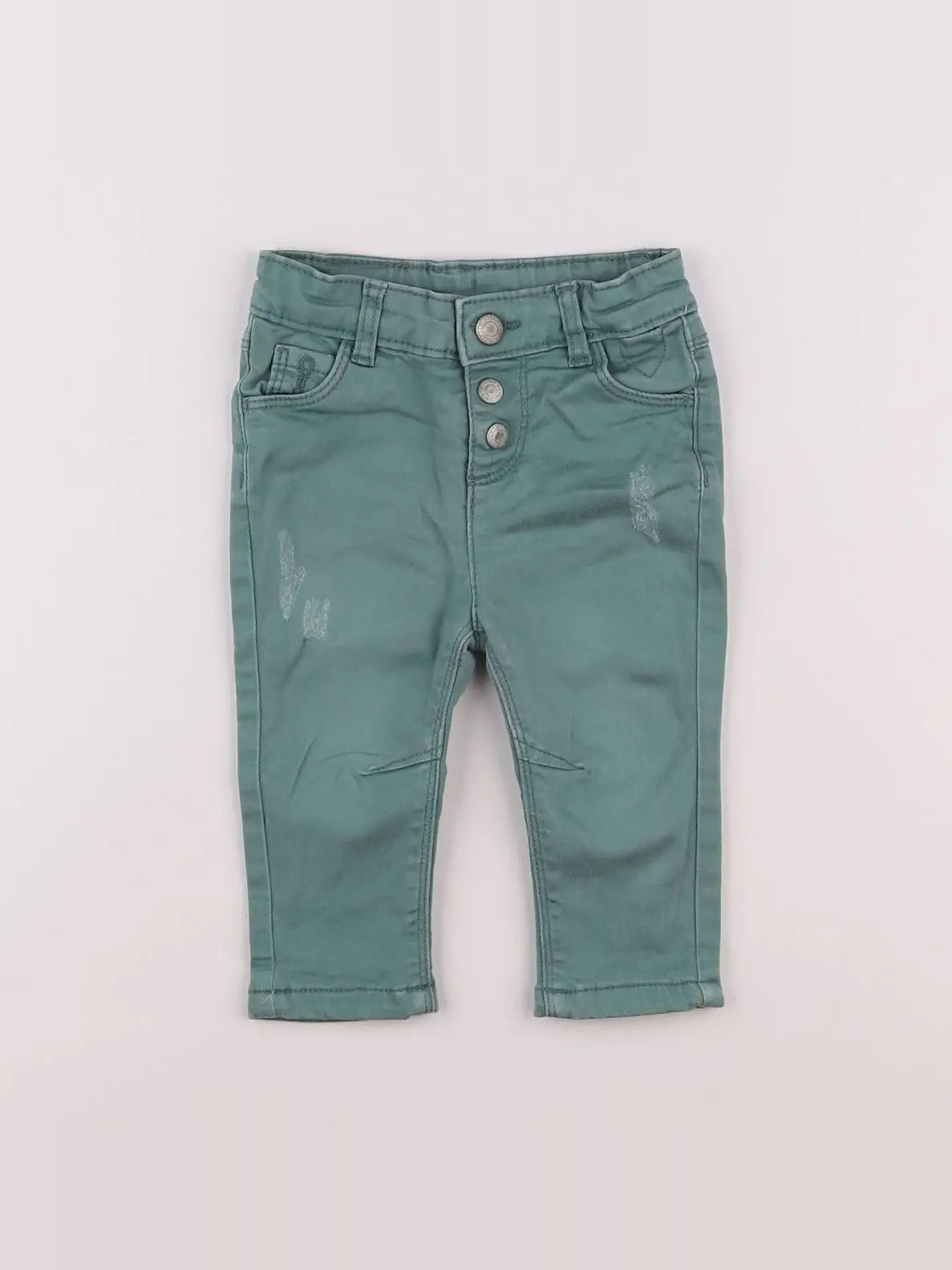 Tape à l'oeil - pantalon vert - 6 mois