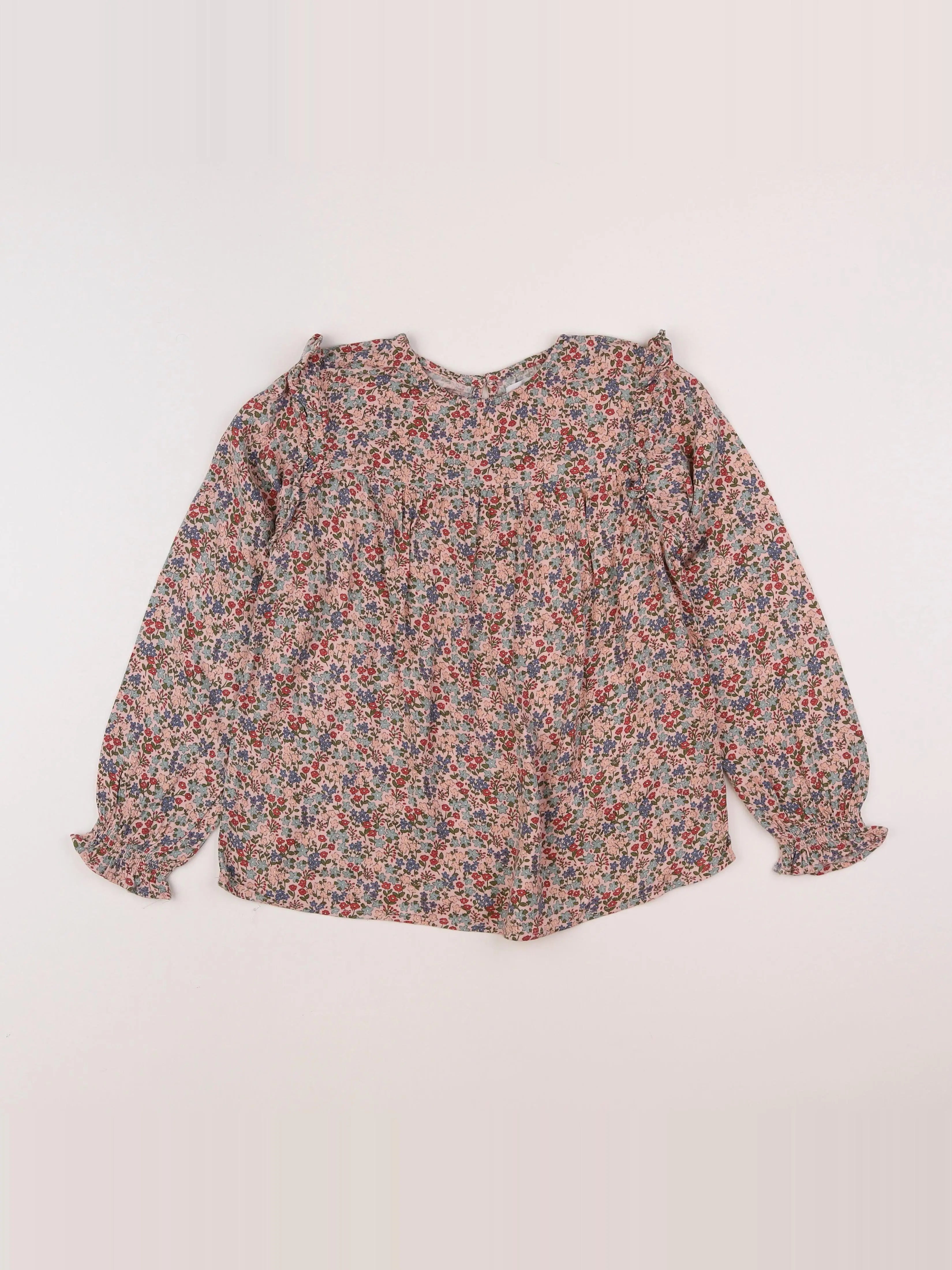 Vertbaudet - blouse rose - 9 ans