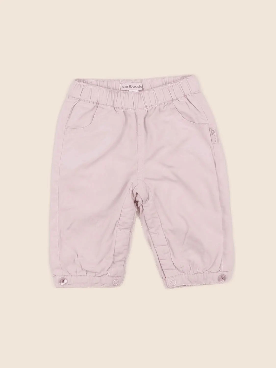 Vertbaudet - pantalon rose - 6 mois