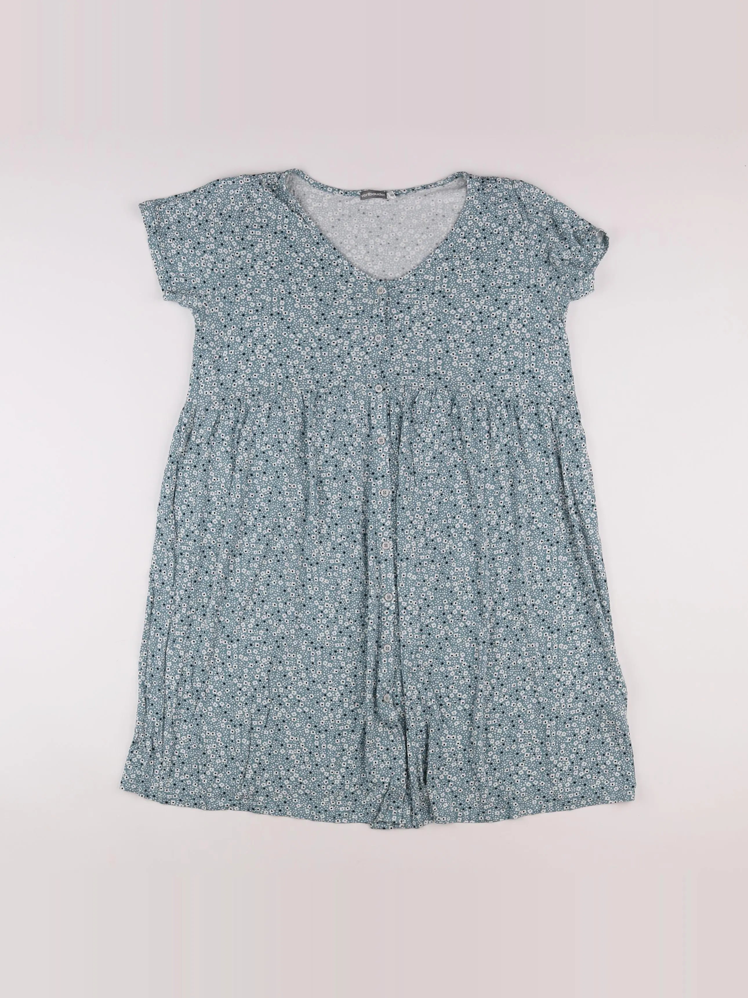 Vertbaudet - robe bleu - 46