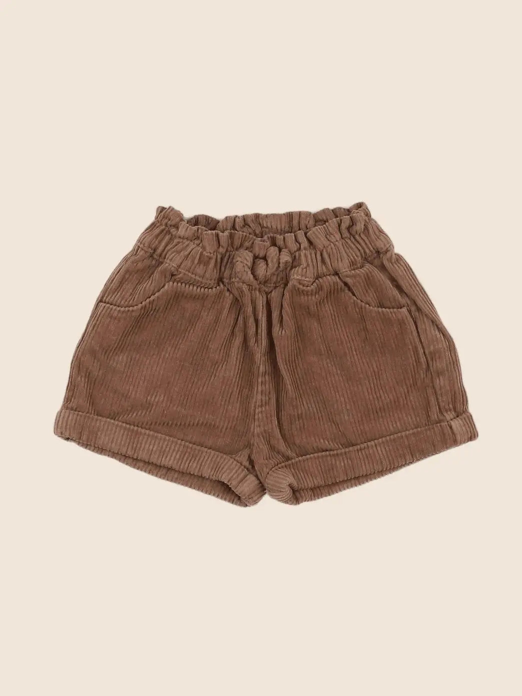 Vertbaudet - short marron - 12 mois