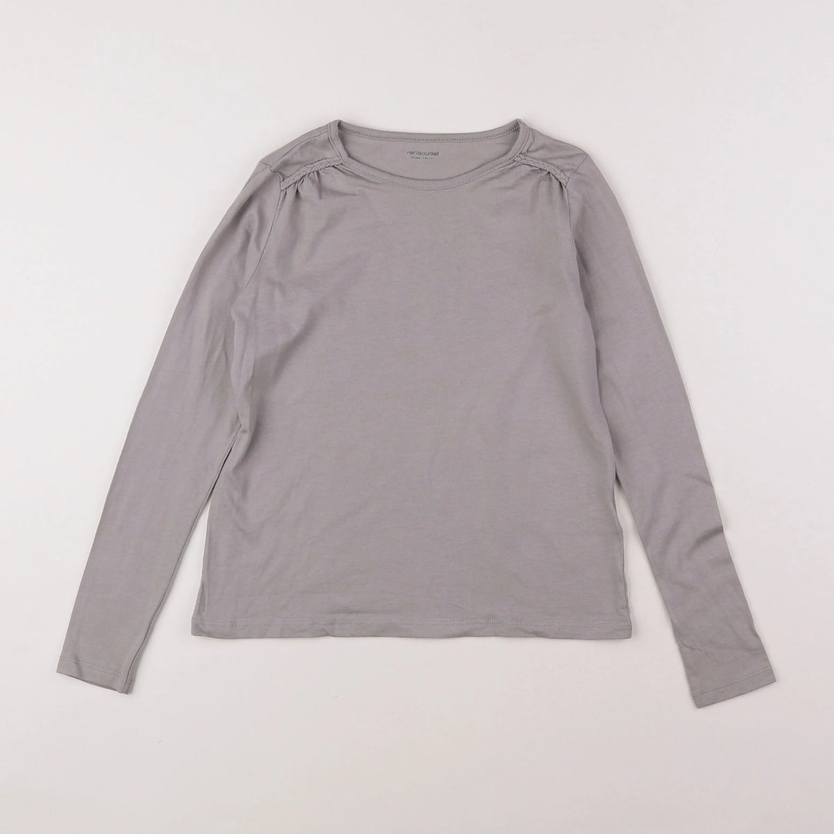 Vertbaudet - tee-shirt gris - 10 ans
