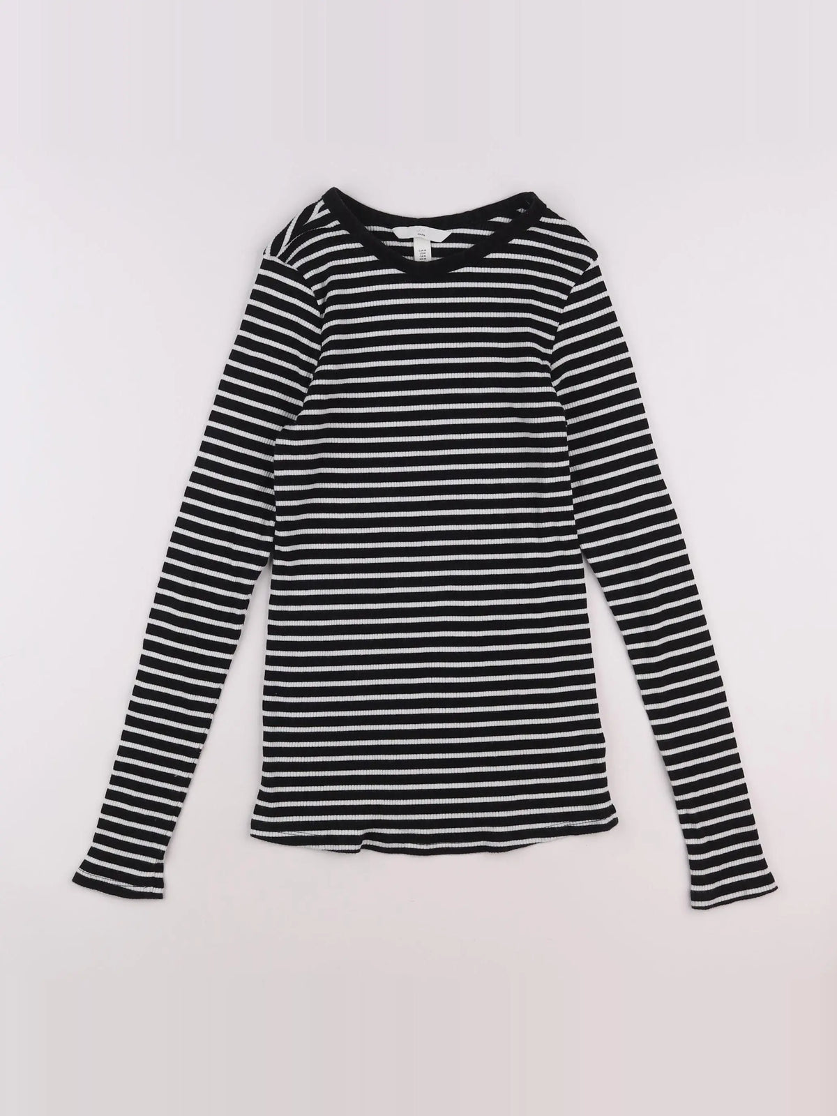 H&M - tee-shirt blanc, noir - 38
