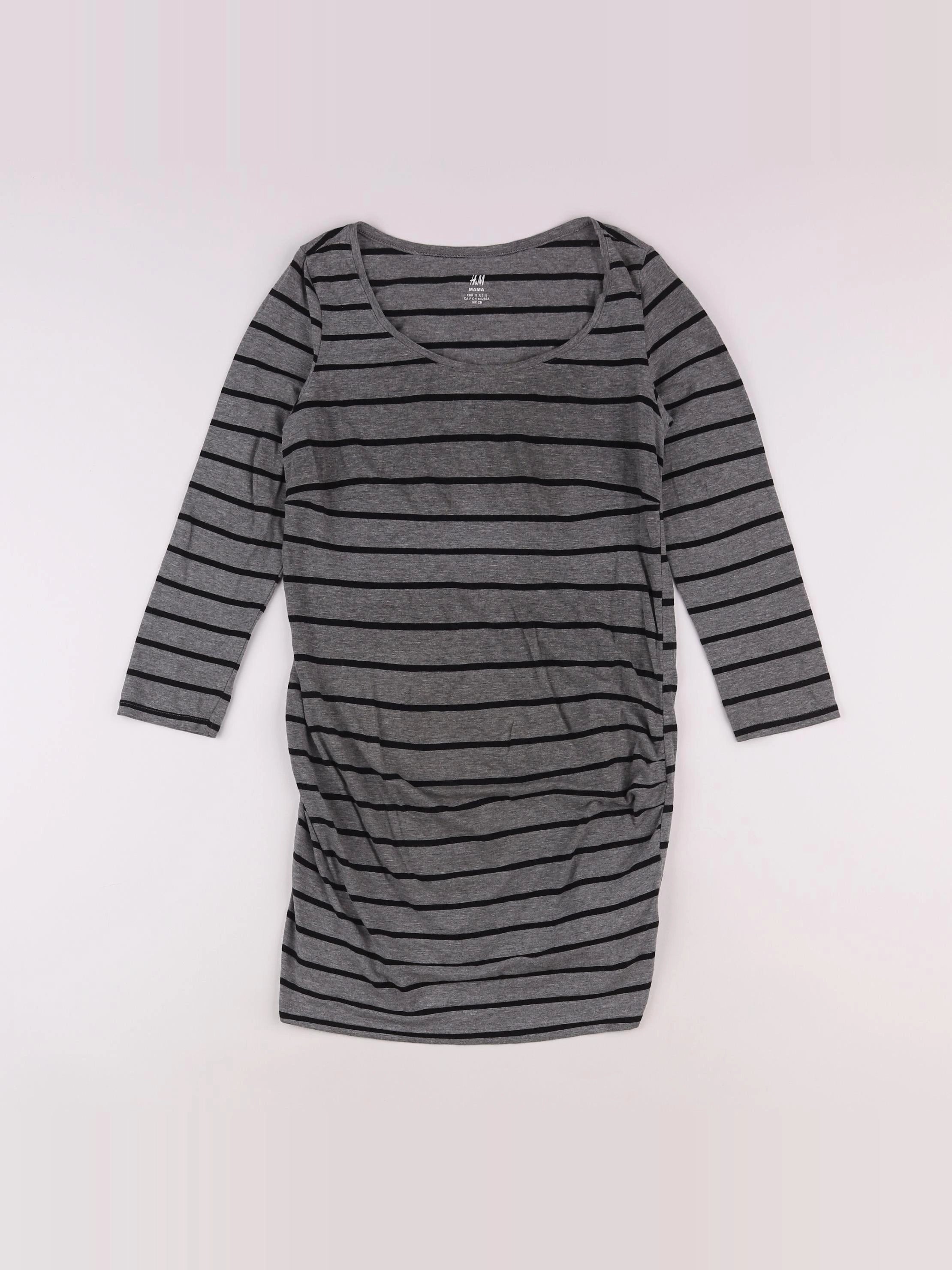 H&M - robe gris - 36