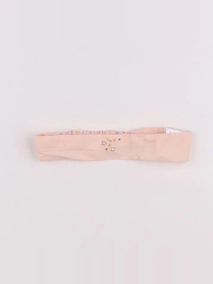 Vertbaudet - bandeau rose - 3/6 mois