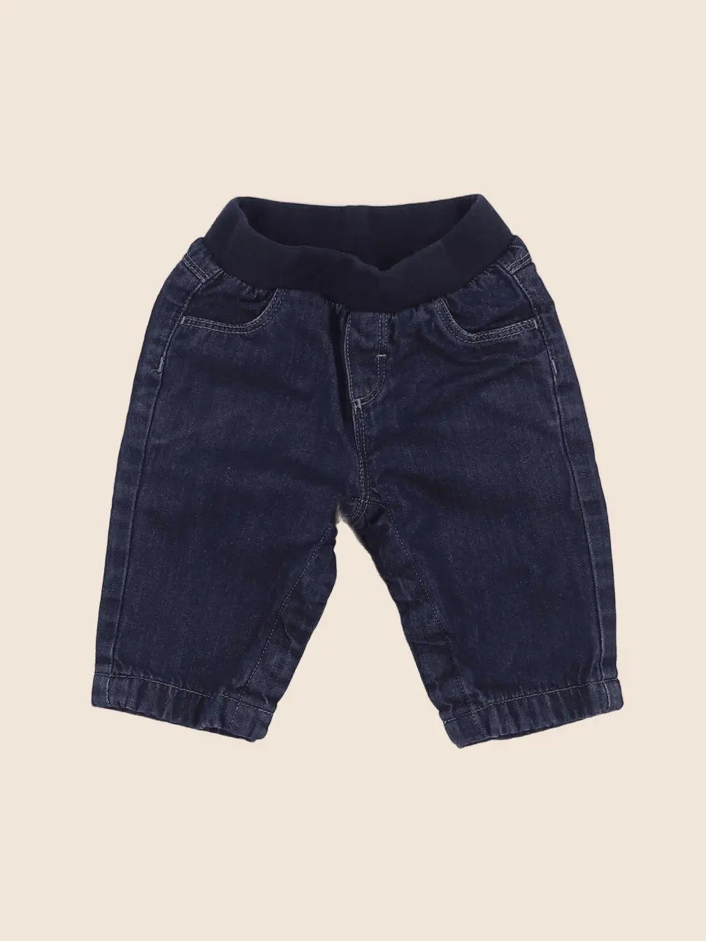 Petit Bateau - jean bleu - 1 mois