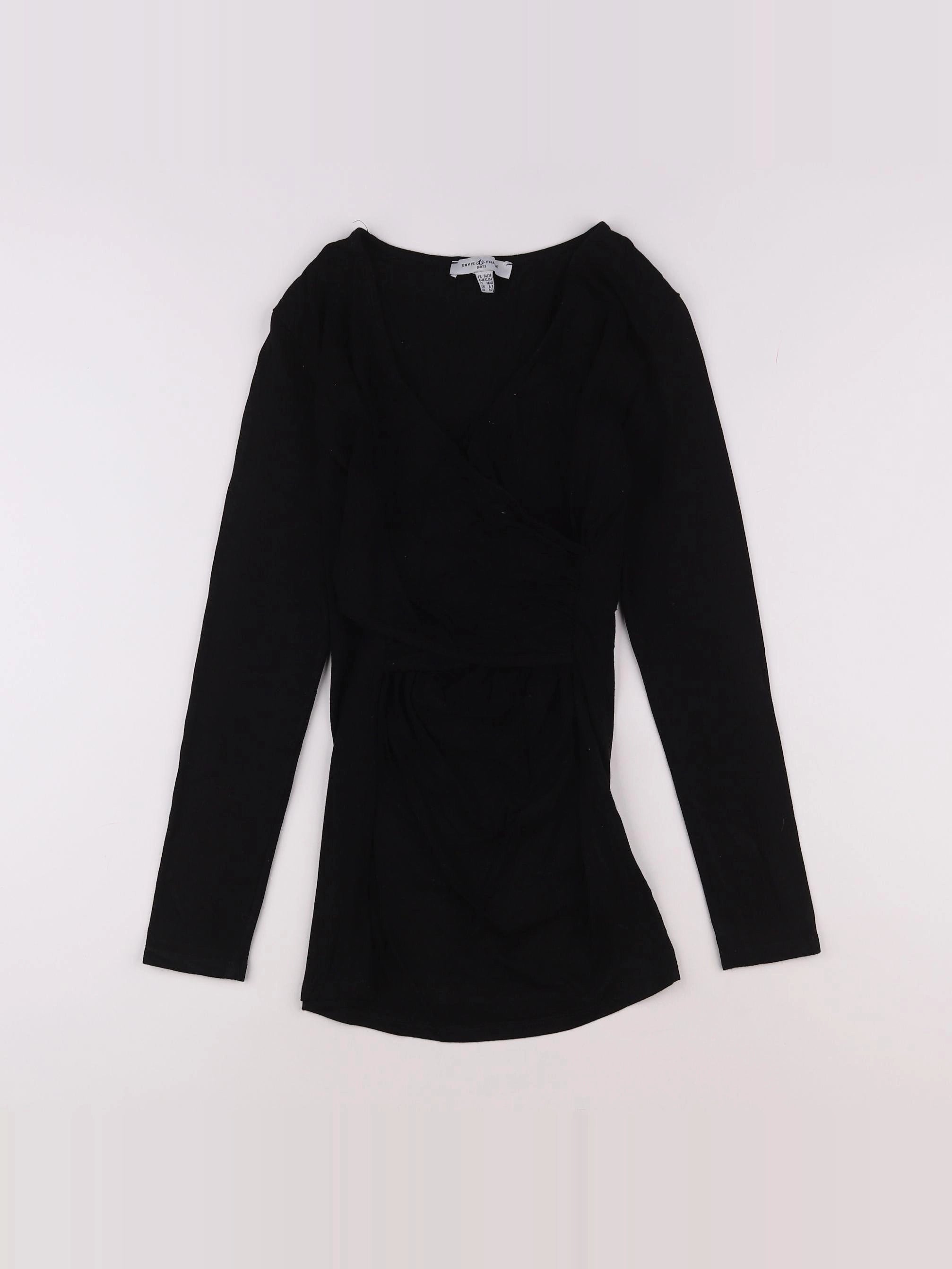 Envie de fraise - tee-shirt noir - 34 à 36