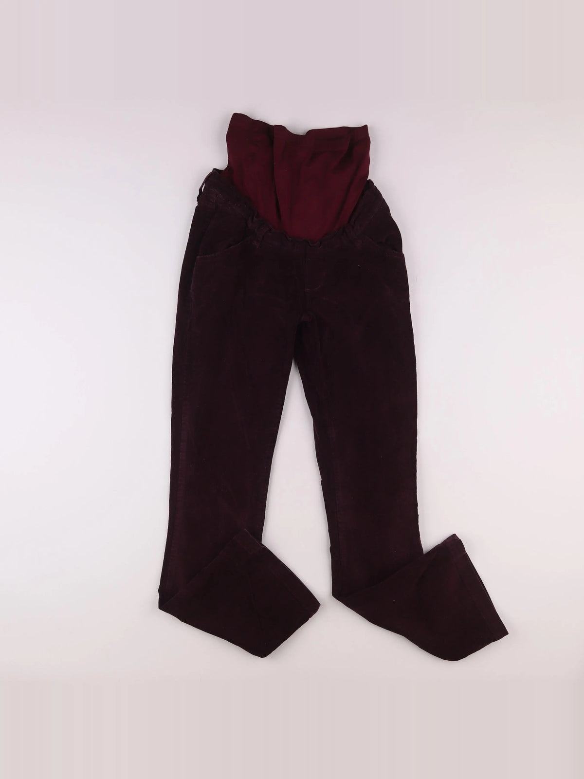 Envie de fraise - pantalon grossesse violet - 38