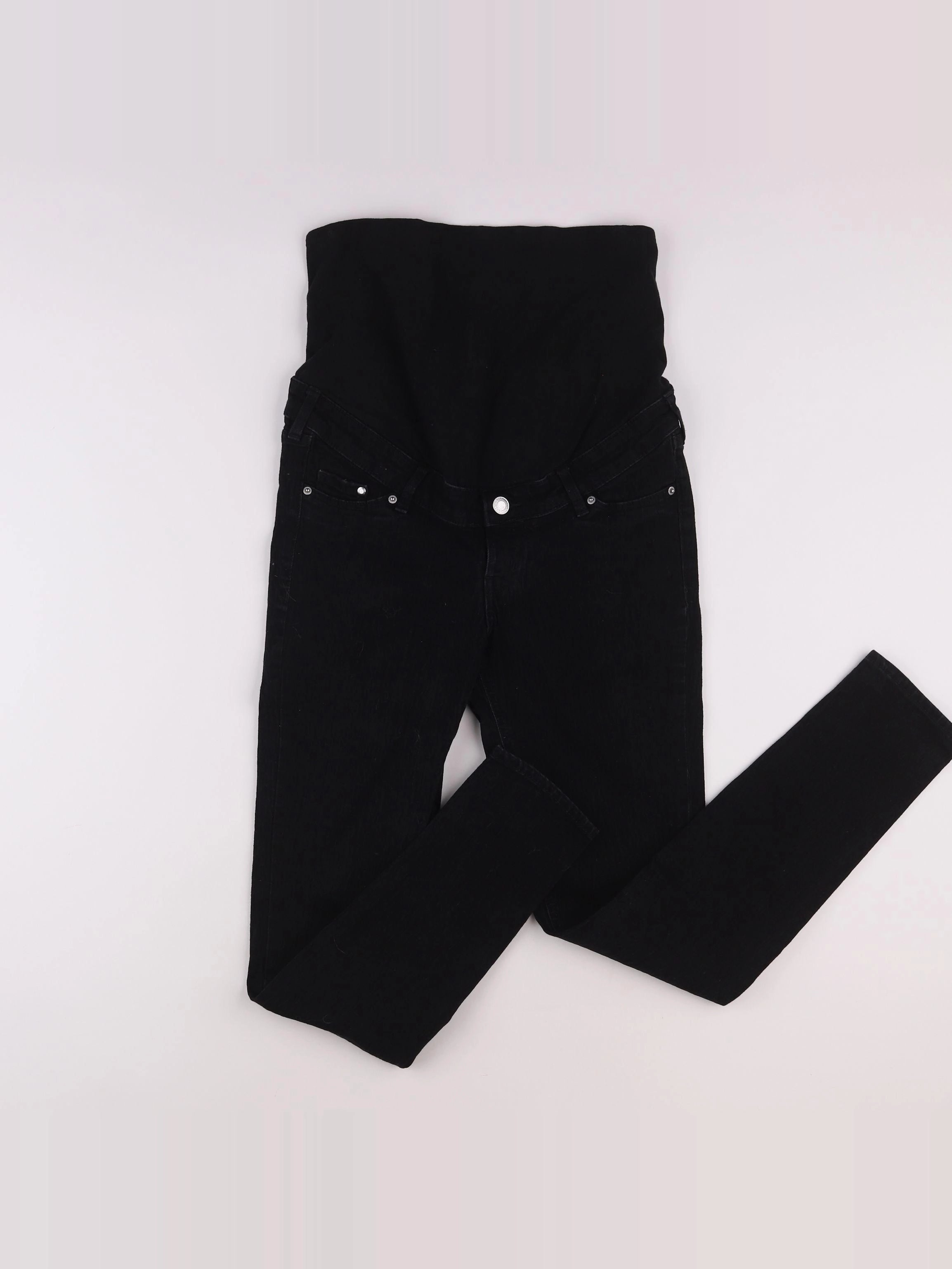 H&M - jean grossesse noir - 38 à 40