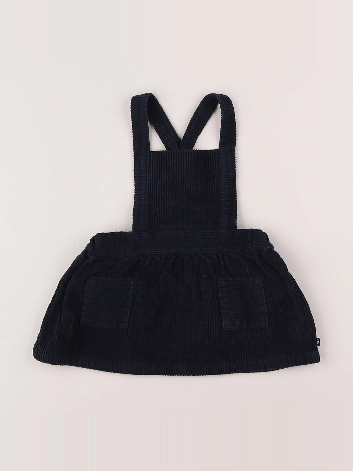 Petit Bateau - robe bleu - 12 mois