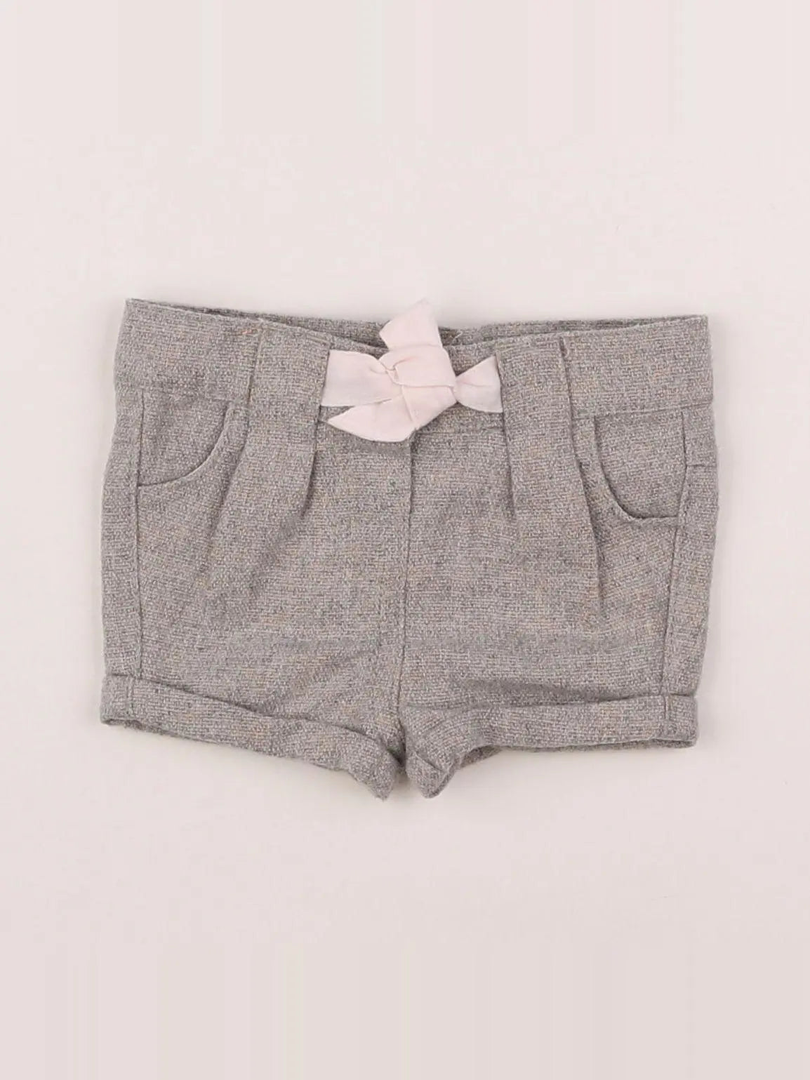 Tape à l'oeil - short gris - 3 mois