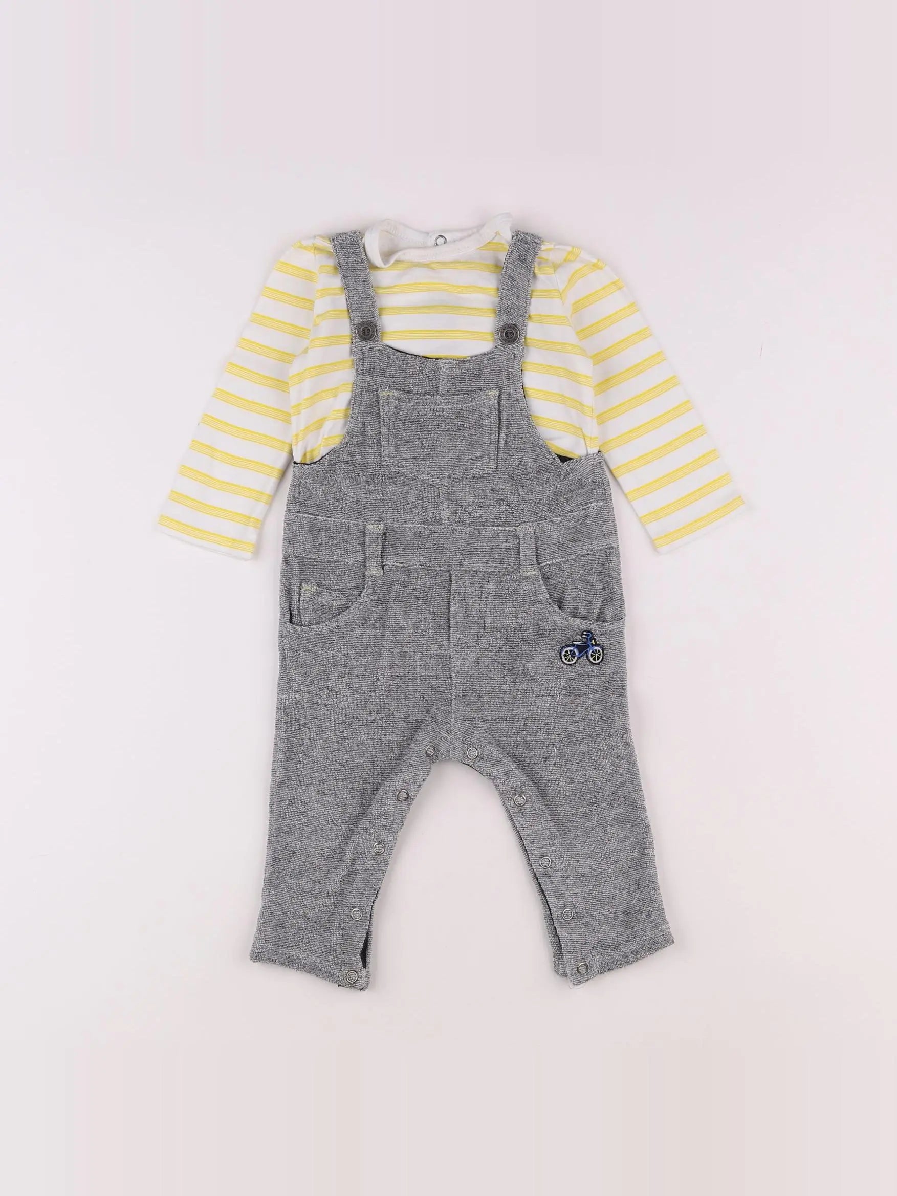 Catimini - combinaison multicolore - 12 mois