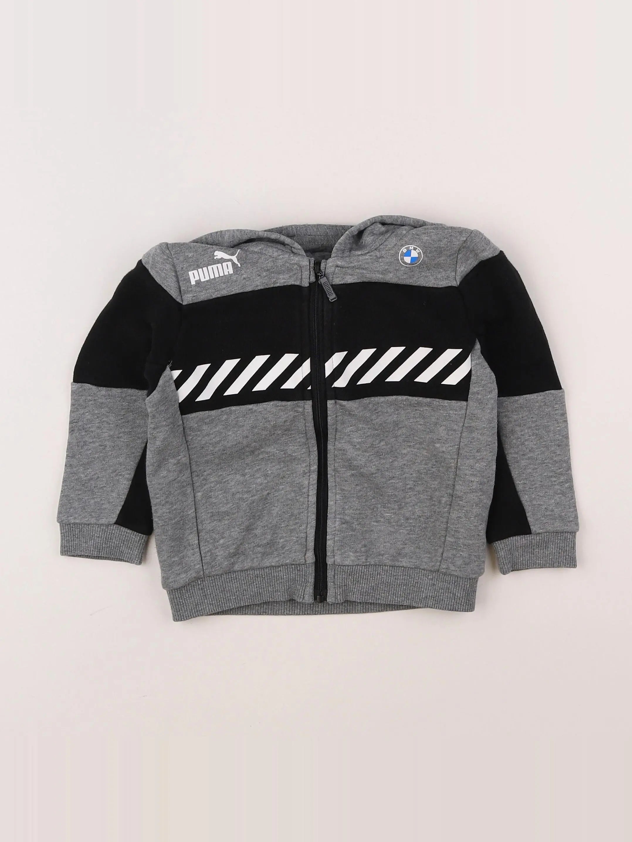 Puma - sweat noir, gris - 9/12 mois