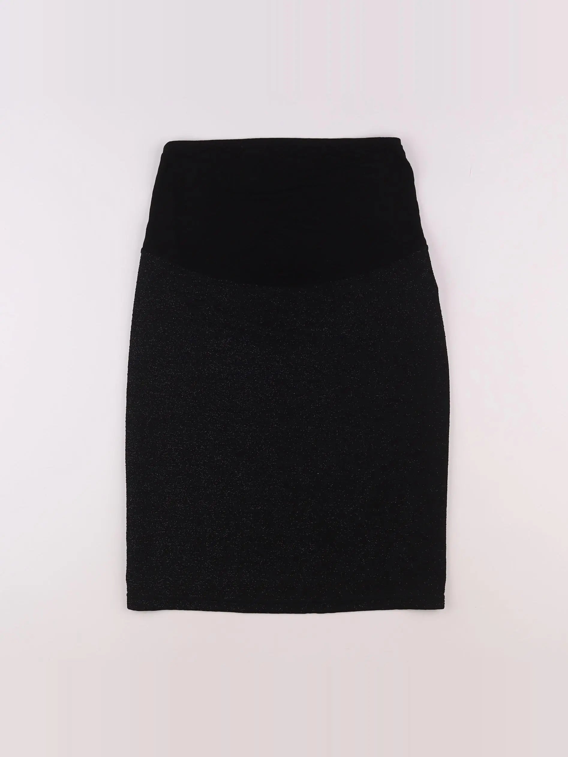 Kiabi - jupe grossesse noir, argent - 36