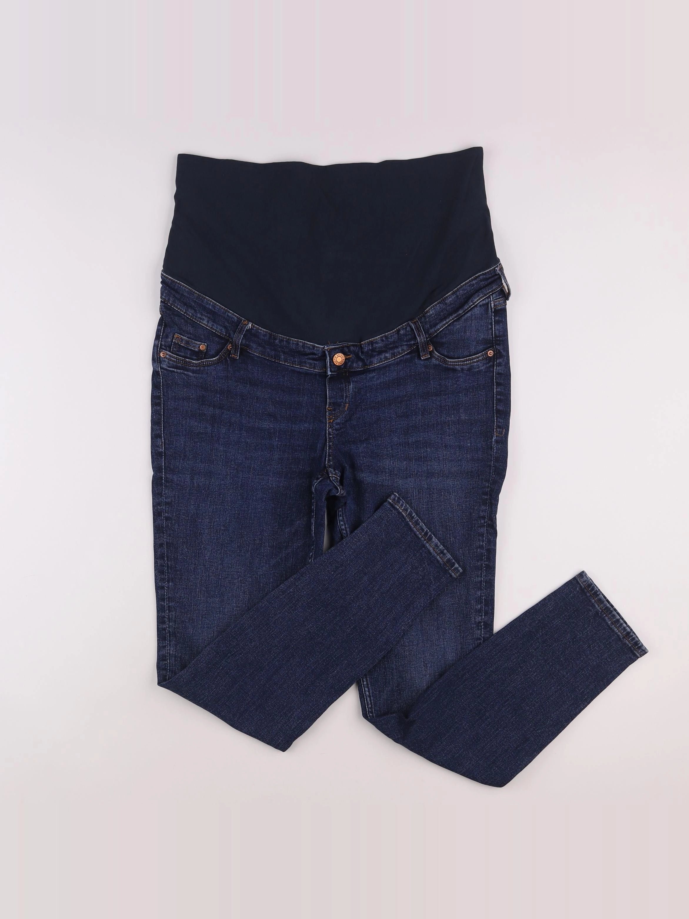 H&M - jean grossesse bleu - 42 à 44