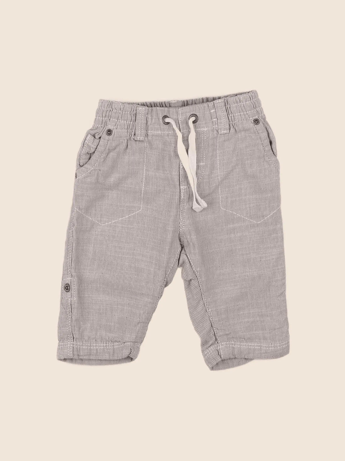 H&M - pantalon beige - 3/6 mois