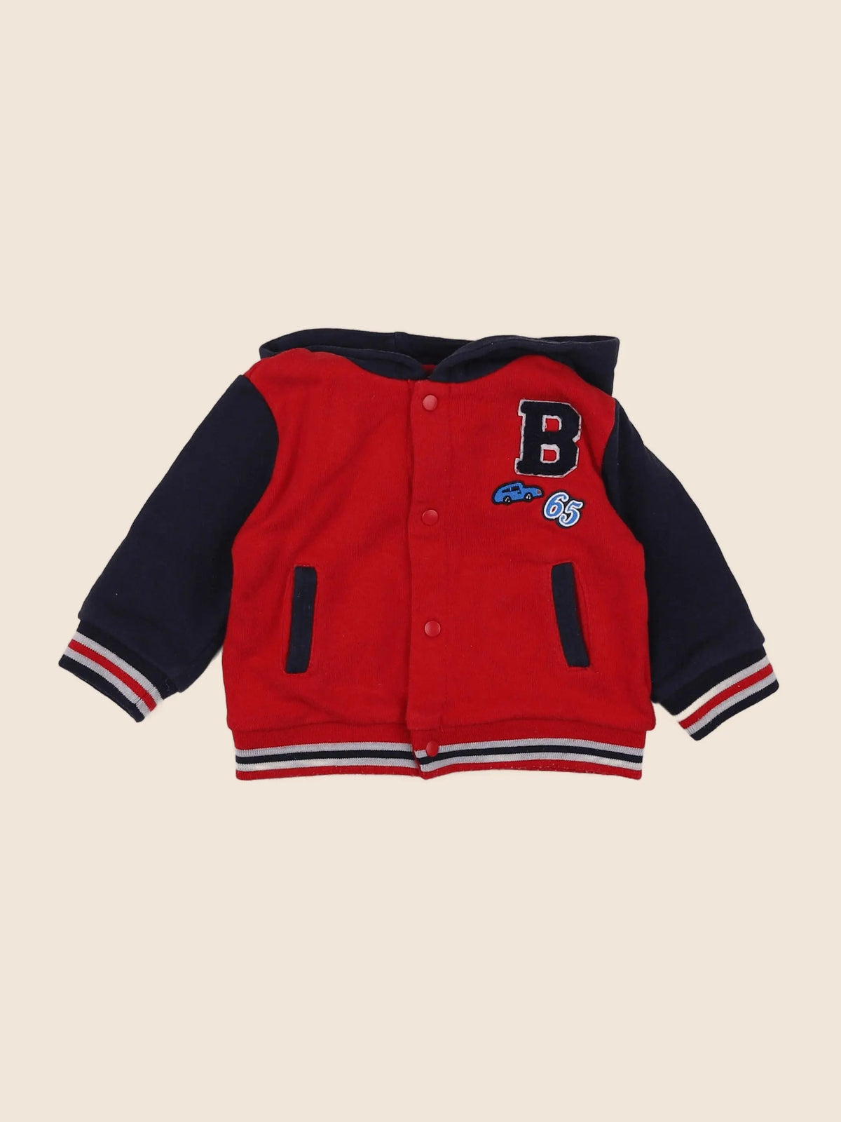 Boutchou - sweat rouge - 9 mois