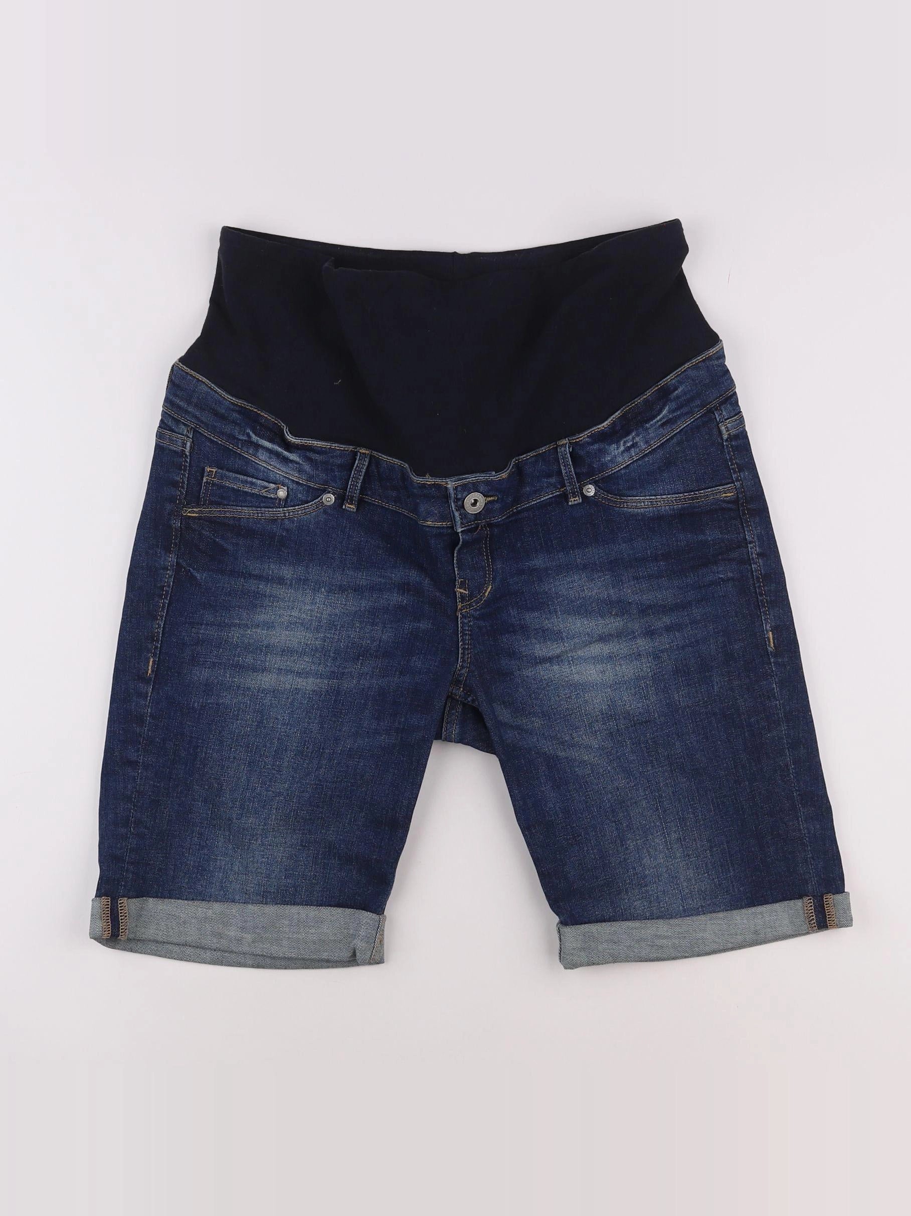 H&M - short grossesse bleu - 42