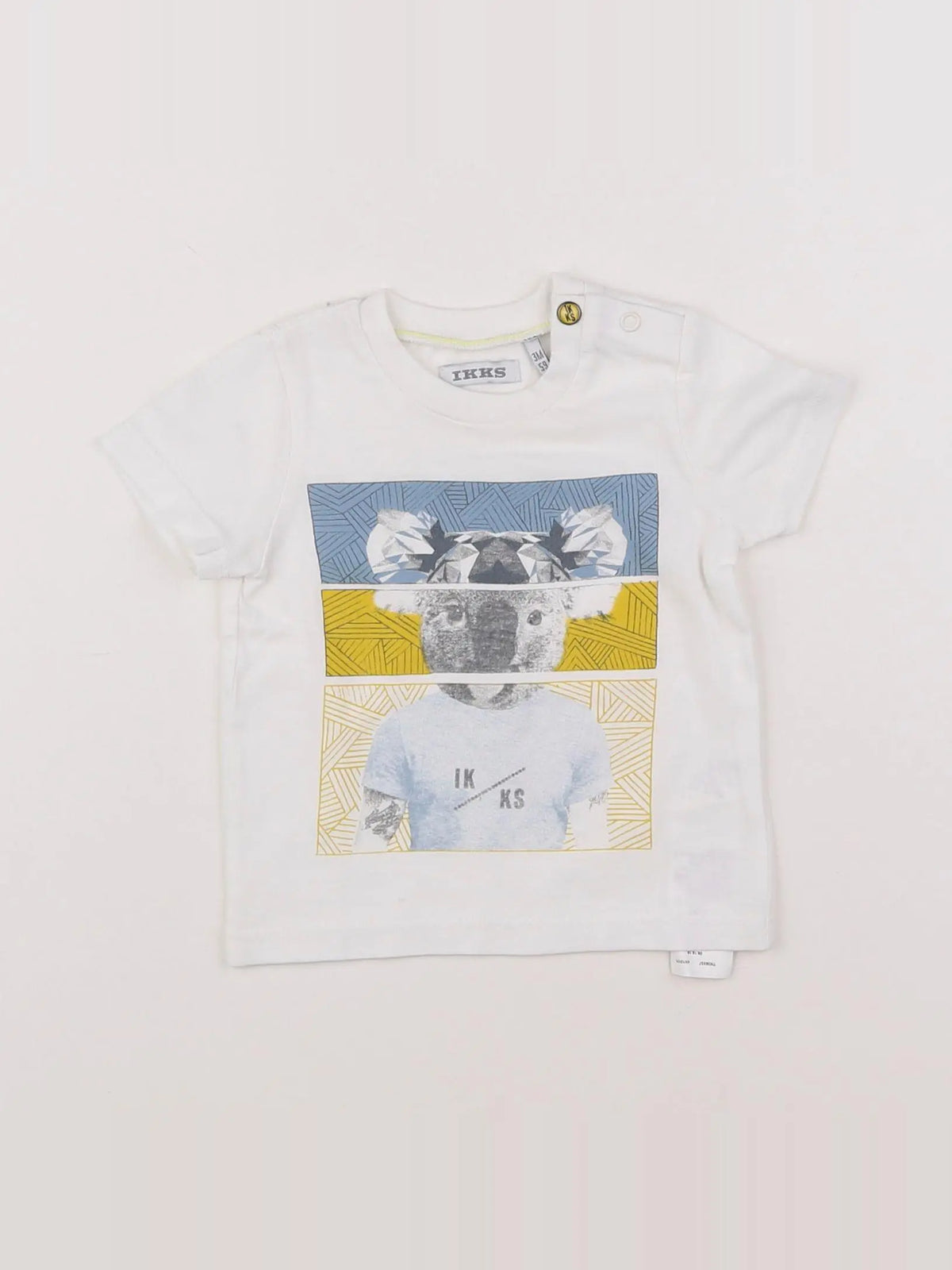 IKKS - tee-shirt blanc - 3 mois