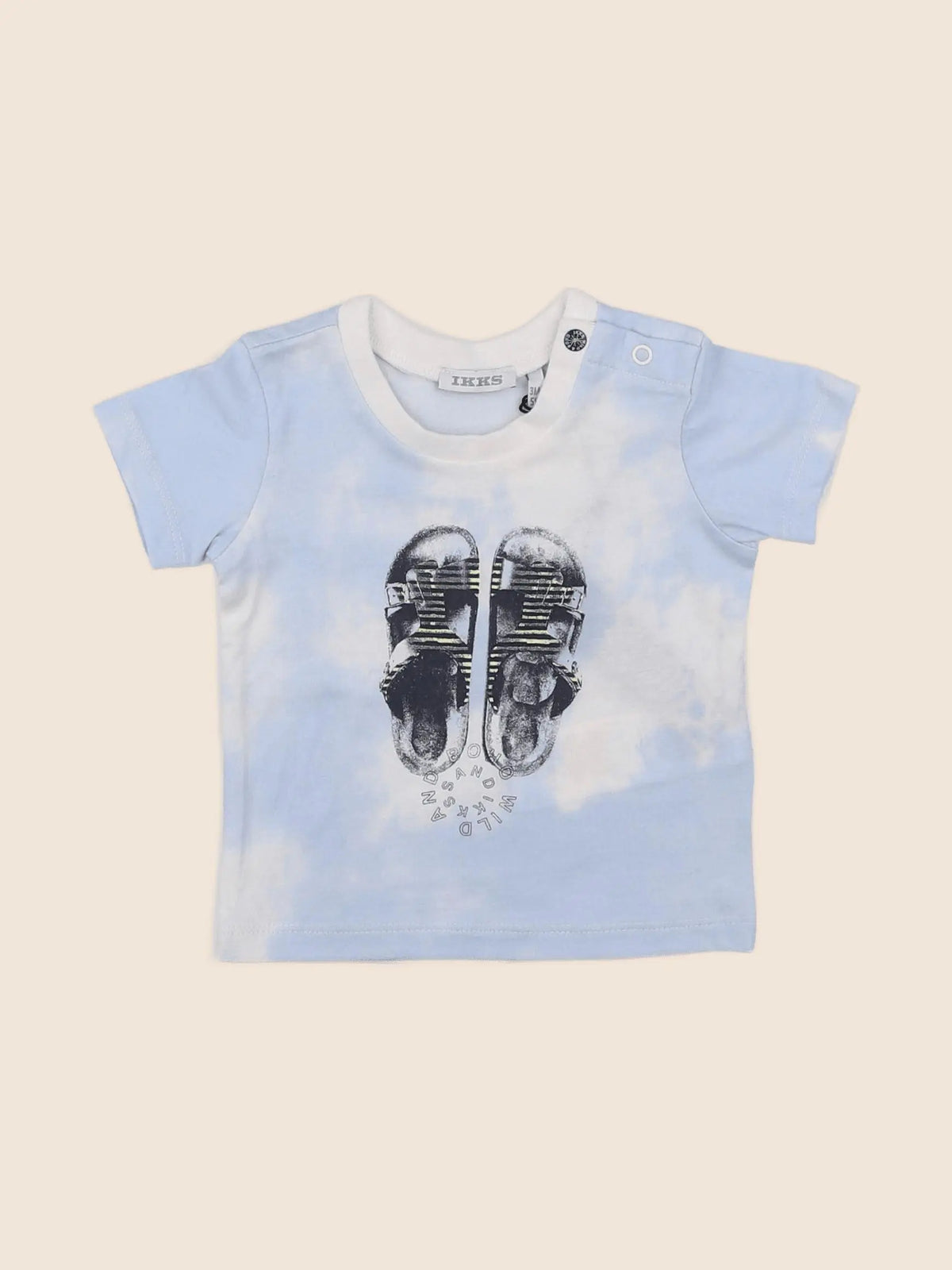 IKKS - tee-shirt bleu - 3 mois