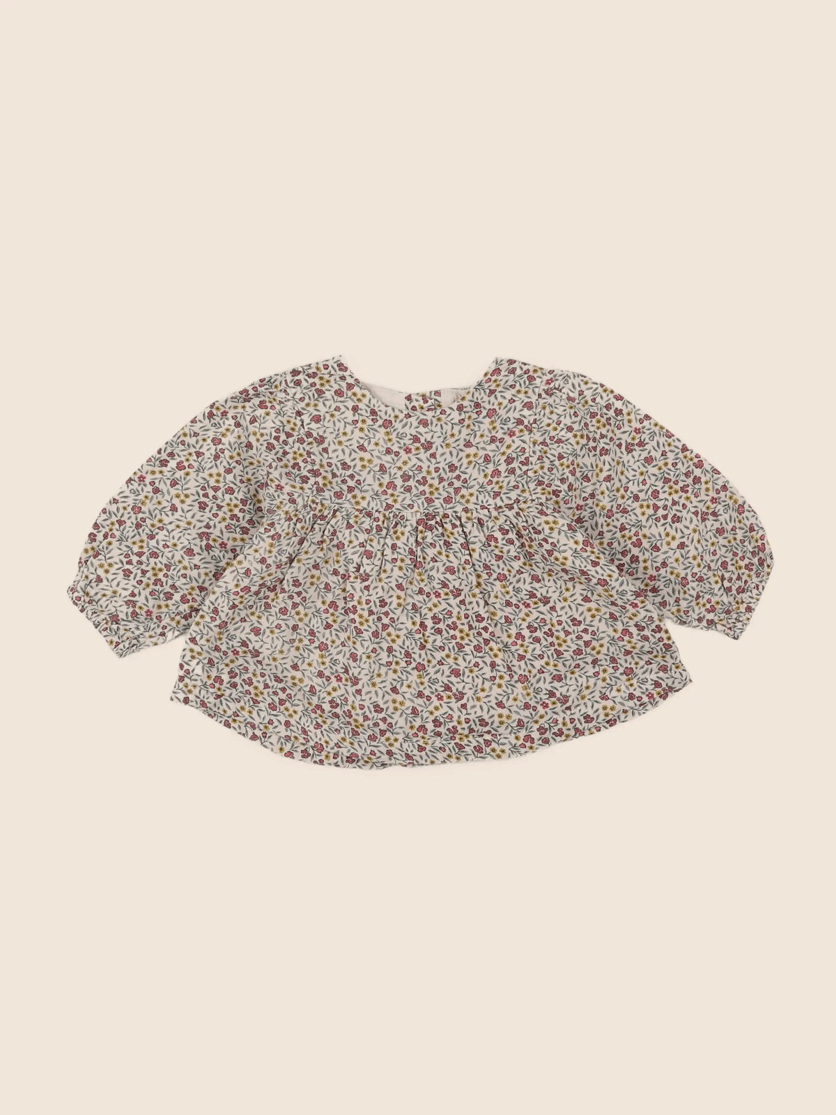 Vertbaudet - blouse jaune - 6 mois