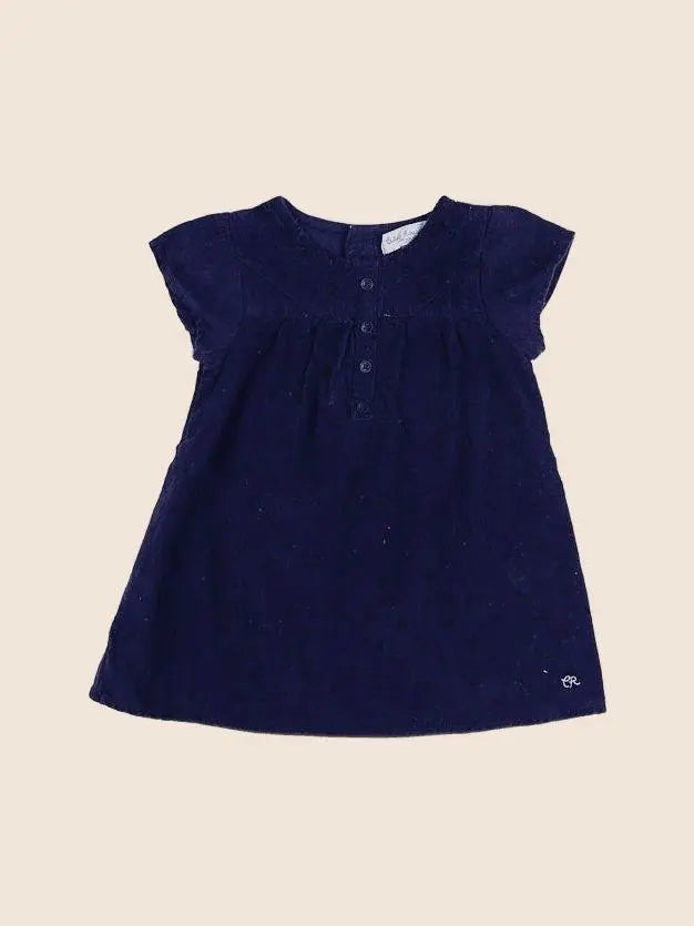 Cadet Rousselle - robe bleu - 12 mois