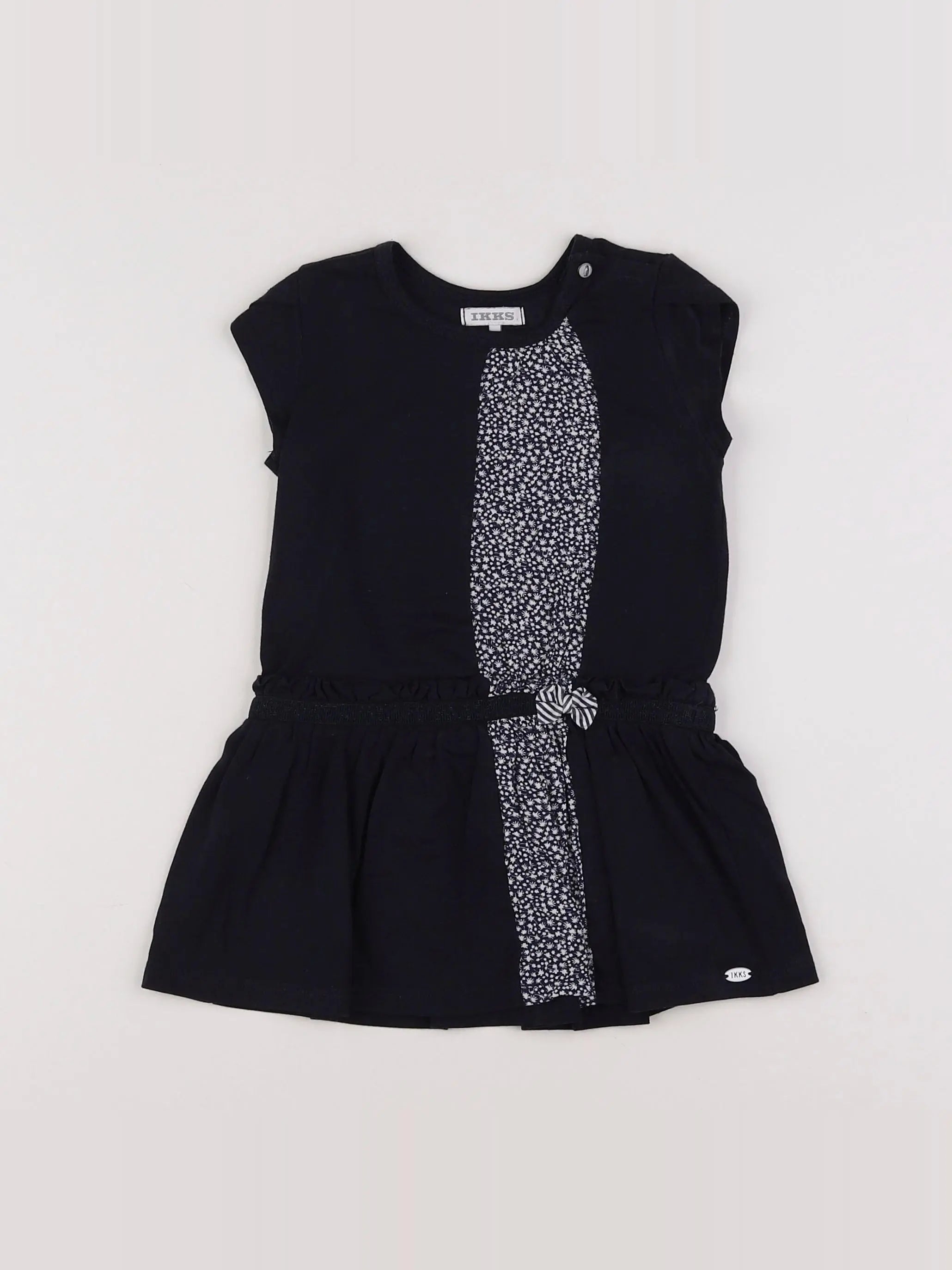 IKKS - robe noir - 12 mois