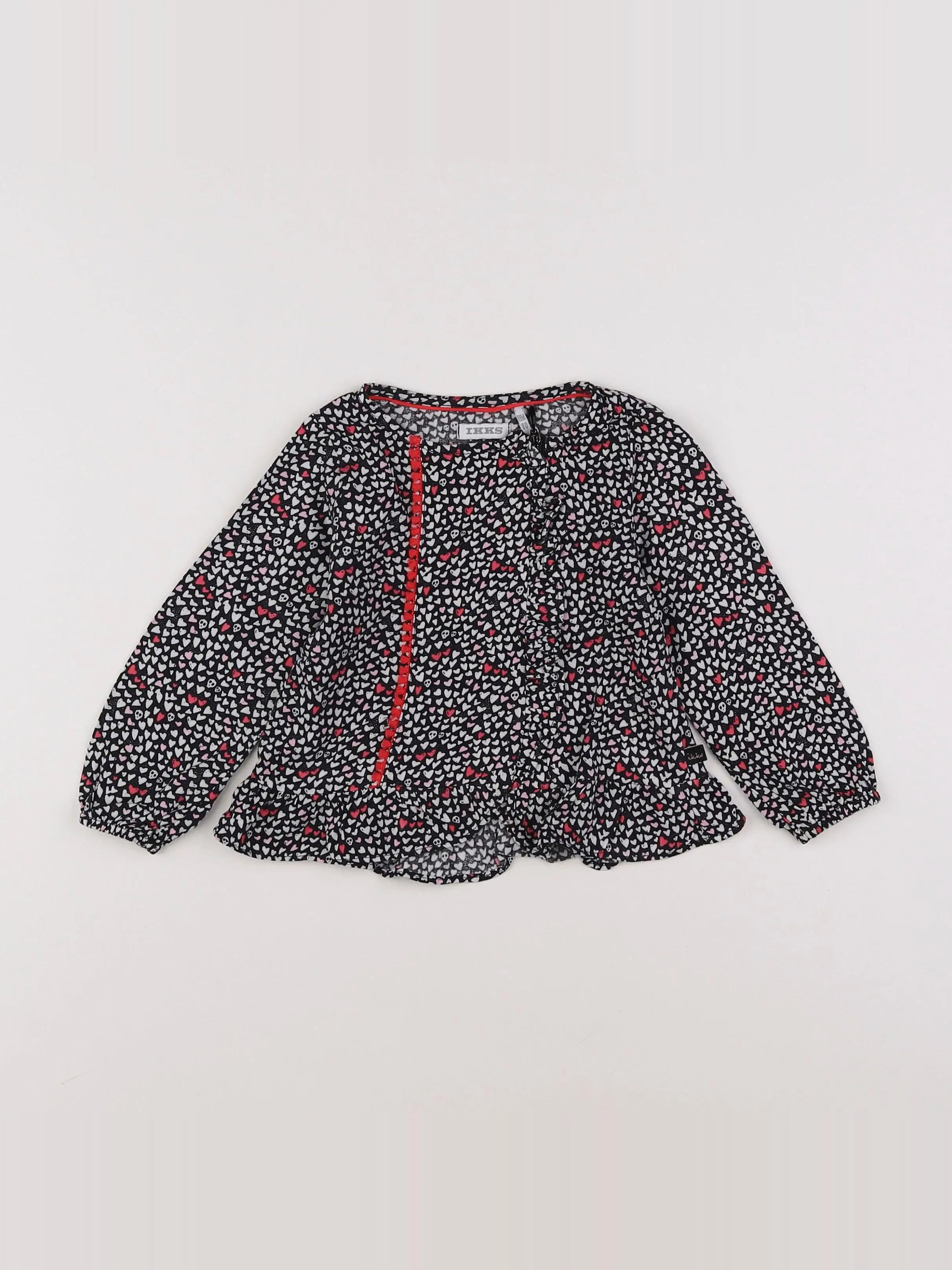 IKKS - blouse multicolore - 12 mois